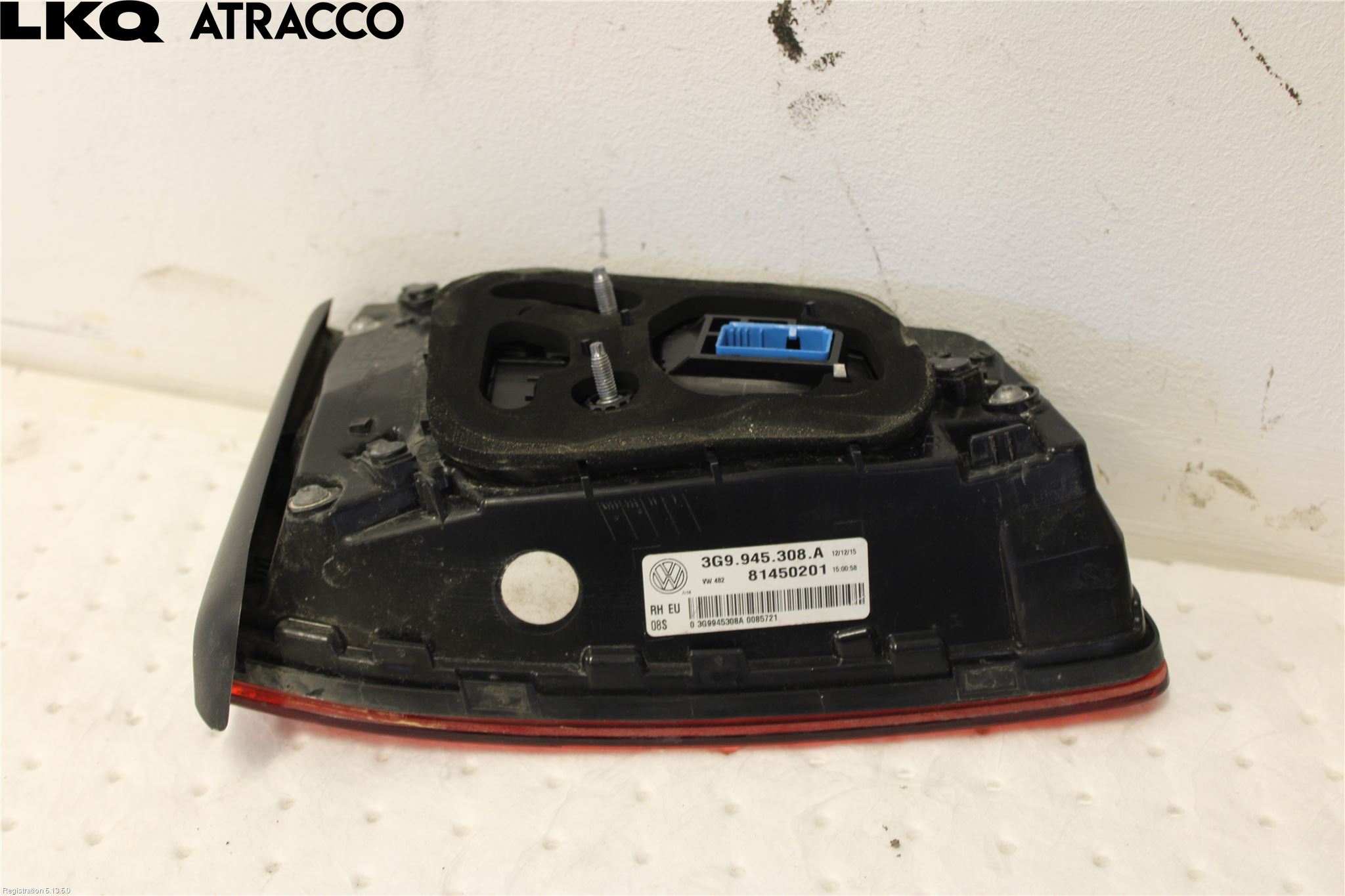 Volkswagen VW PASSAT 15-19 Bakljus Höger