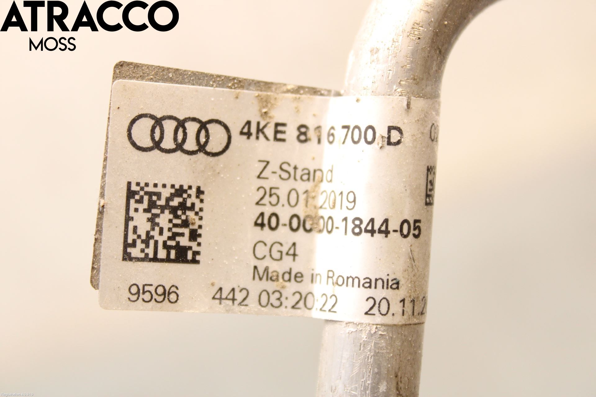 Audi E-TRON, S GE 19- Ac Slang-Rör