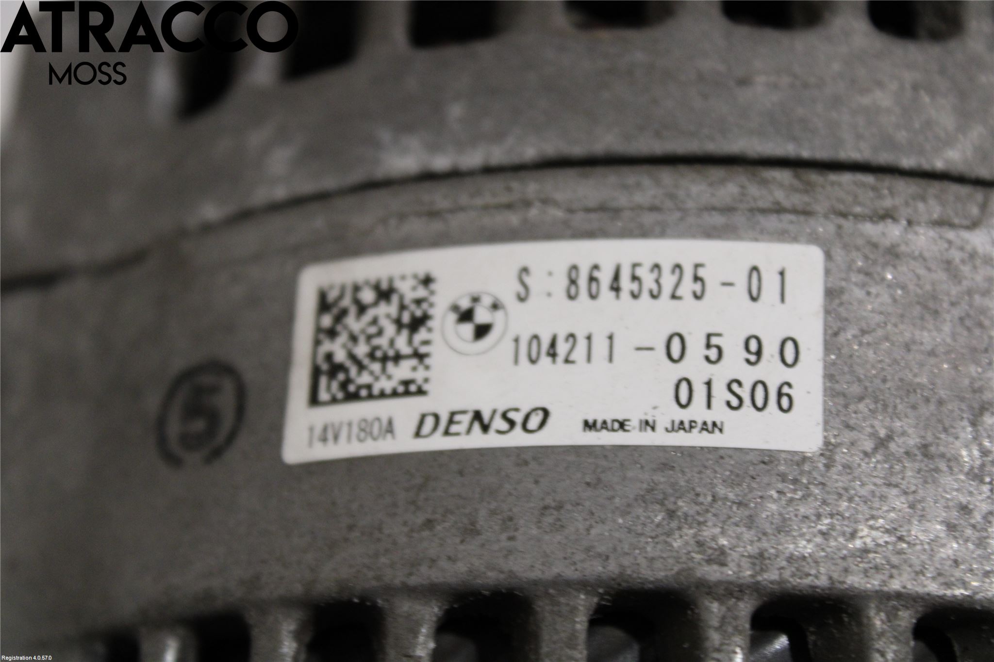 BMW 3 F30/F31/F80 12-19 Generator