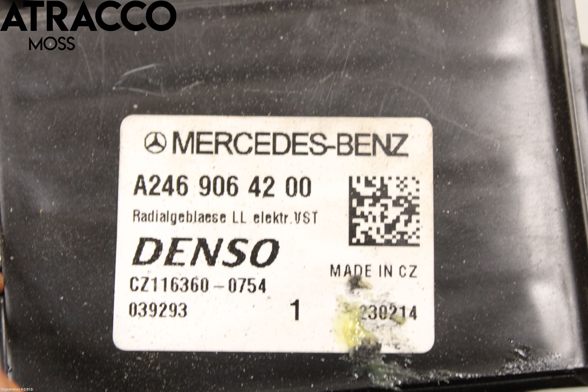 Mercedes-Benz MB A-KLASS (W176) 13-18 Ac Värmefläkt