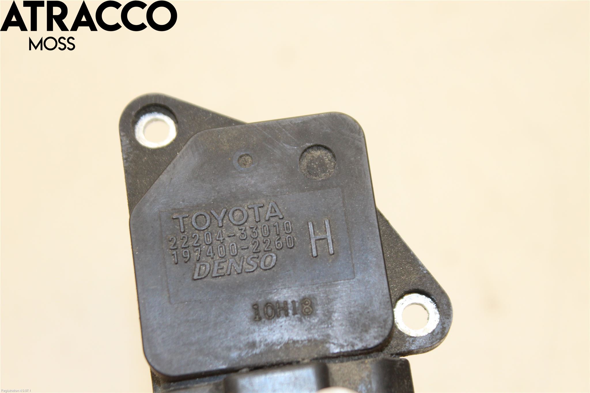 Toyota YARIS XP90 06-11 Injluftmassamätare