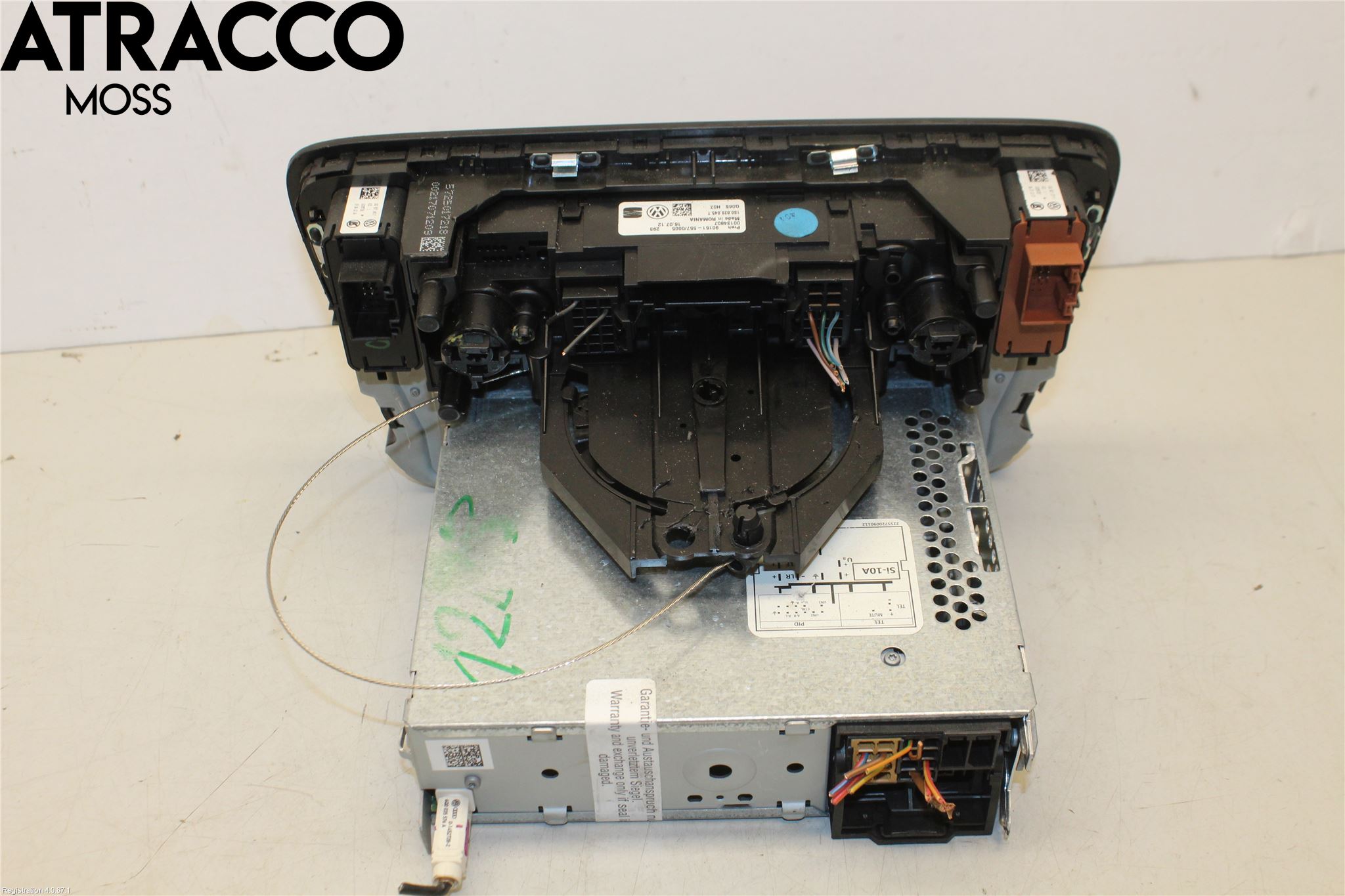 Volkswagen VW UP! / E-UP! Cd Radio - Multimediapanel