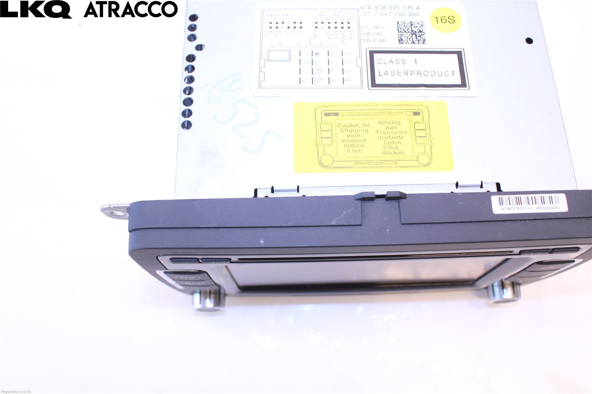 Volkswagen VW GOLF VI 09-13 Radio