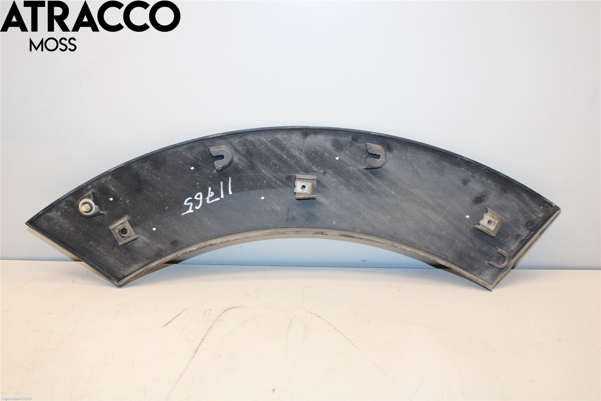 Mini COUPE R56 05-14 List Skärmkant