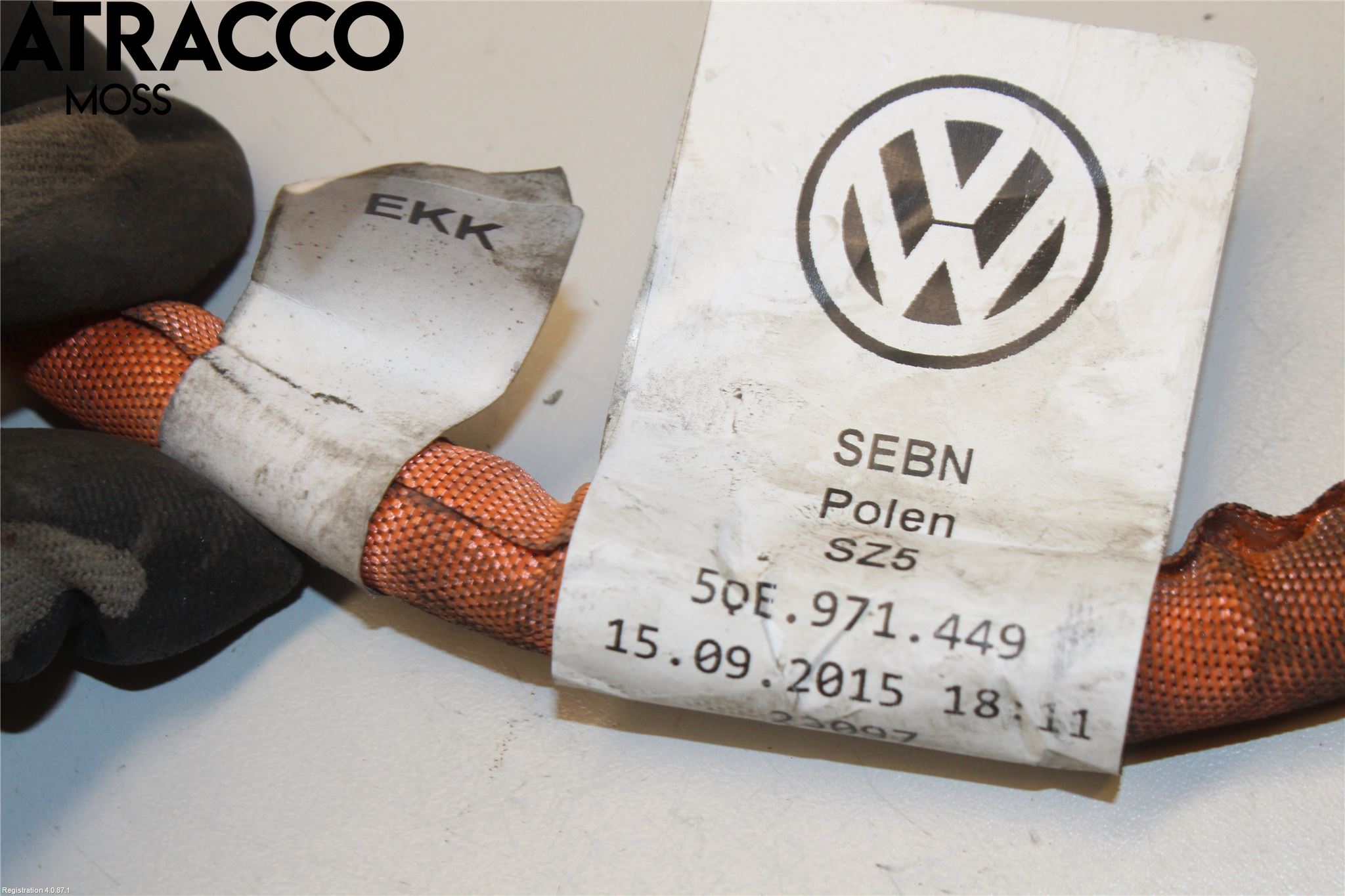 Volkswagen VW GOLF / E-GOLF VII 13-20 Kabelhärva Högspänning