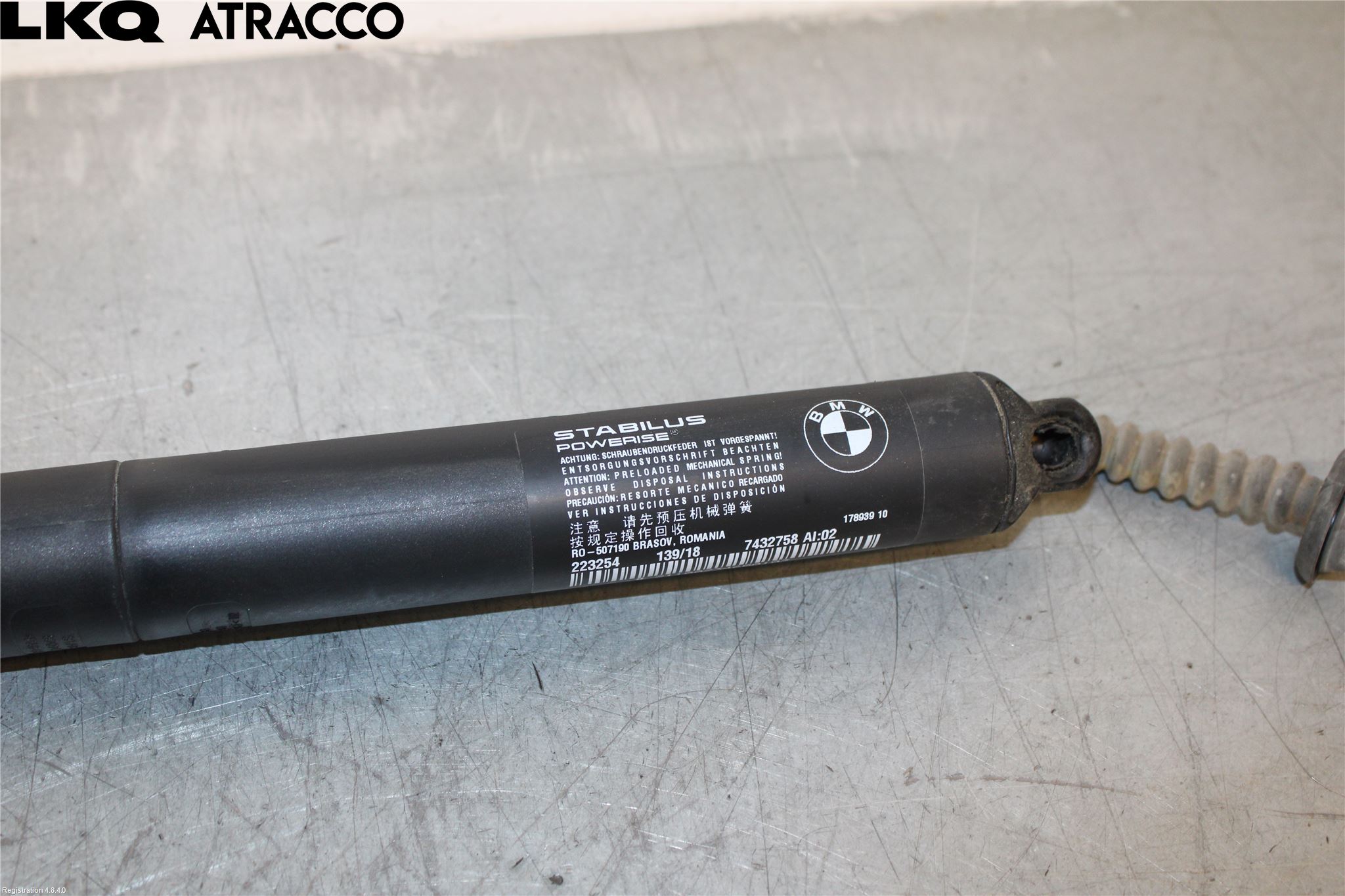 BMW 2 F45 Active Tourer 14-21 Gasfjäder Baklucka