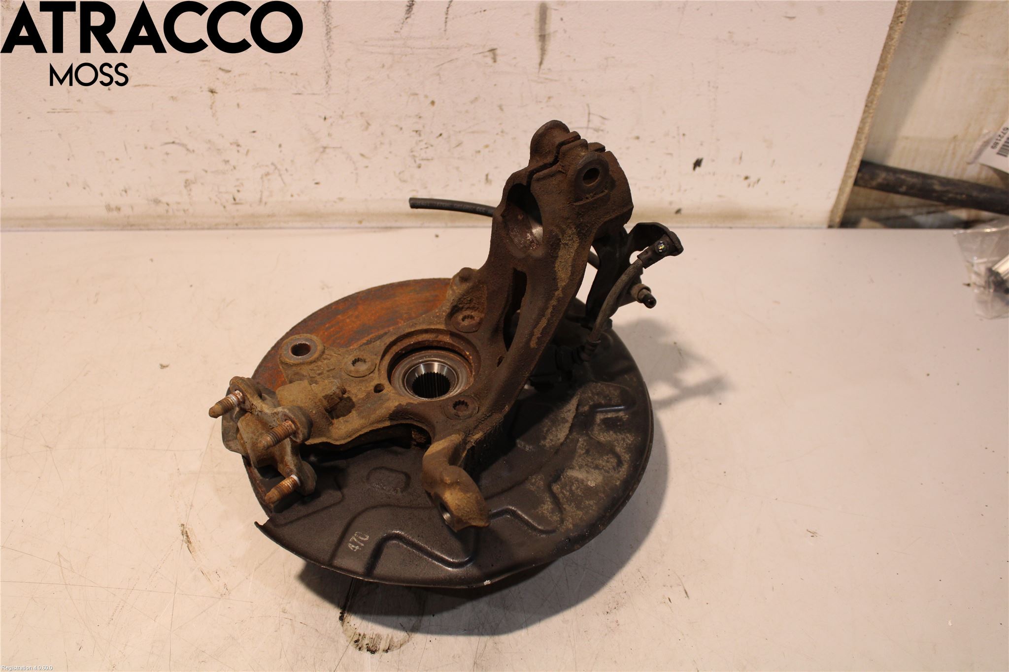 Audi A3/S3 8V 13-20 Styrspindel Lagerhus Hö