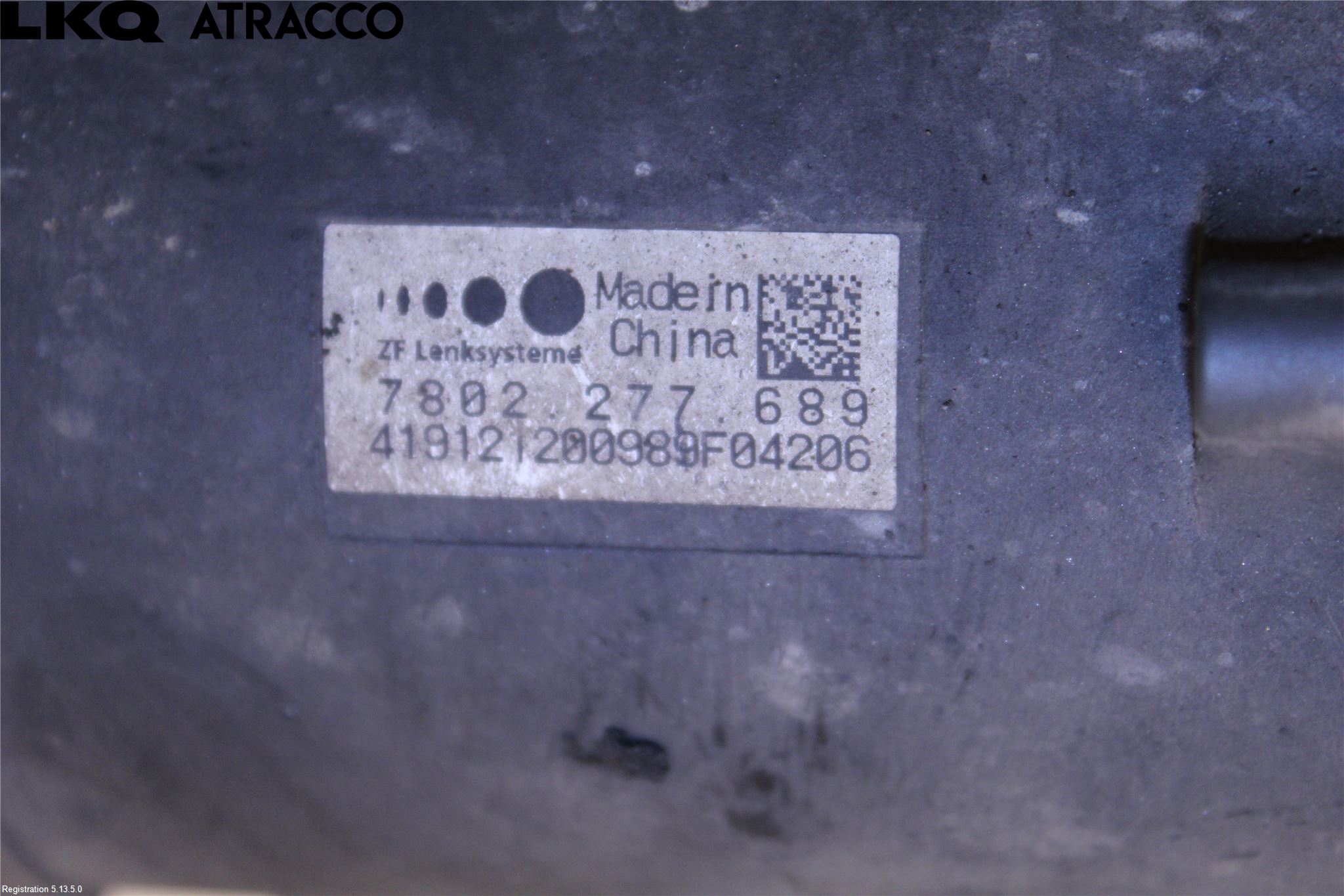 Audi A3/S3 05-13 Styrväxel Servo -Snäcka
