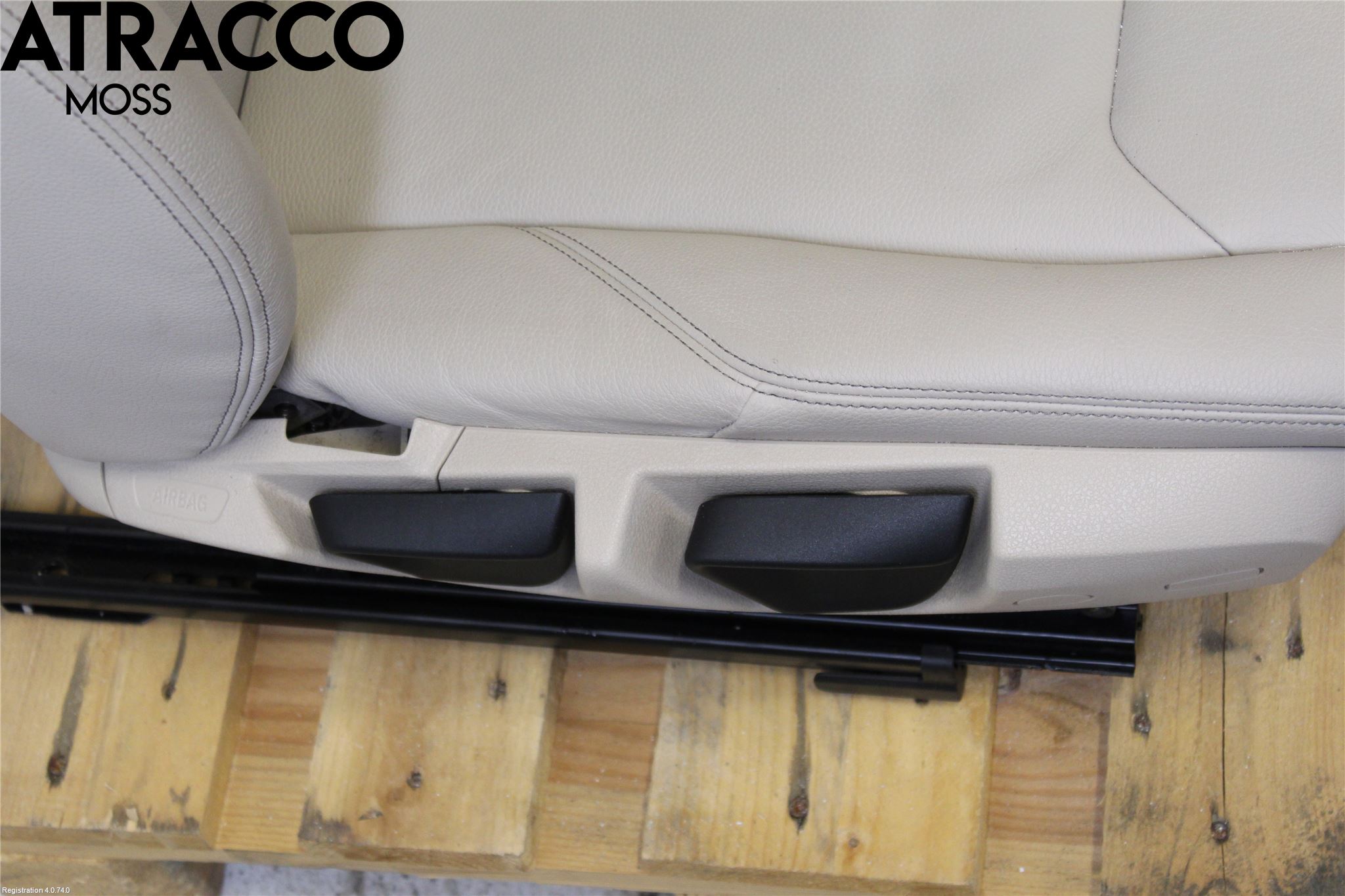 BMW 3 F30/F31/F80 12-19 Inredning Stol Fram Hö