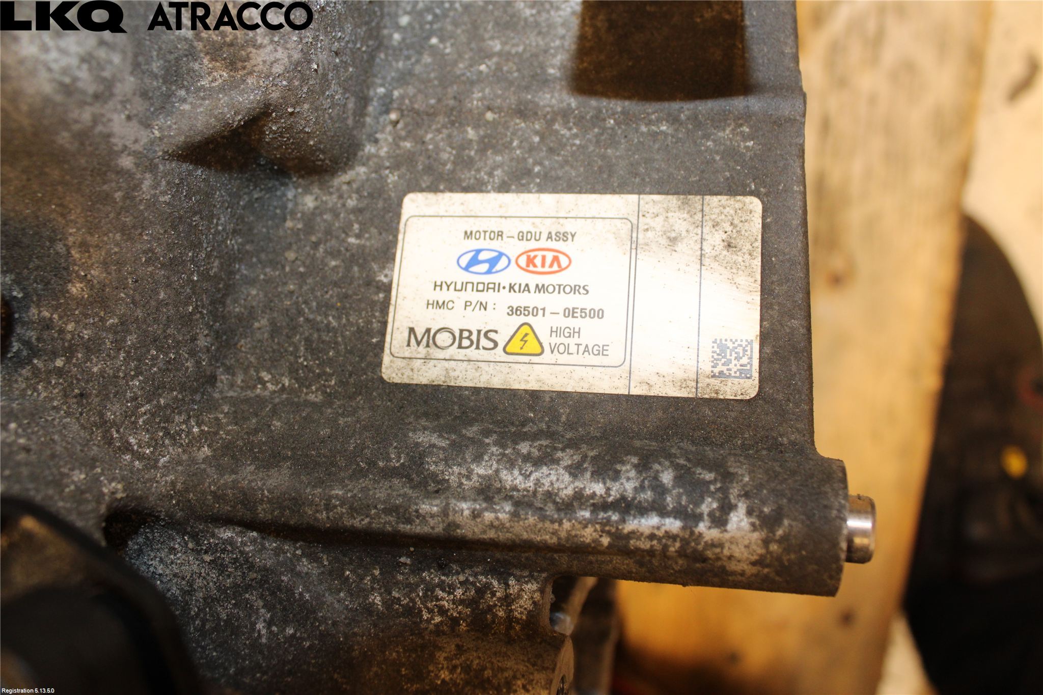 Hyundai IONIQ AE 17-22 Motor Elektisk Fram