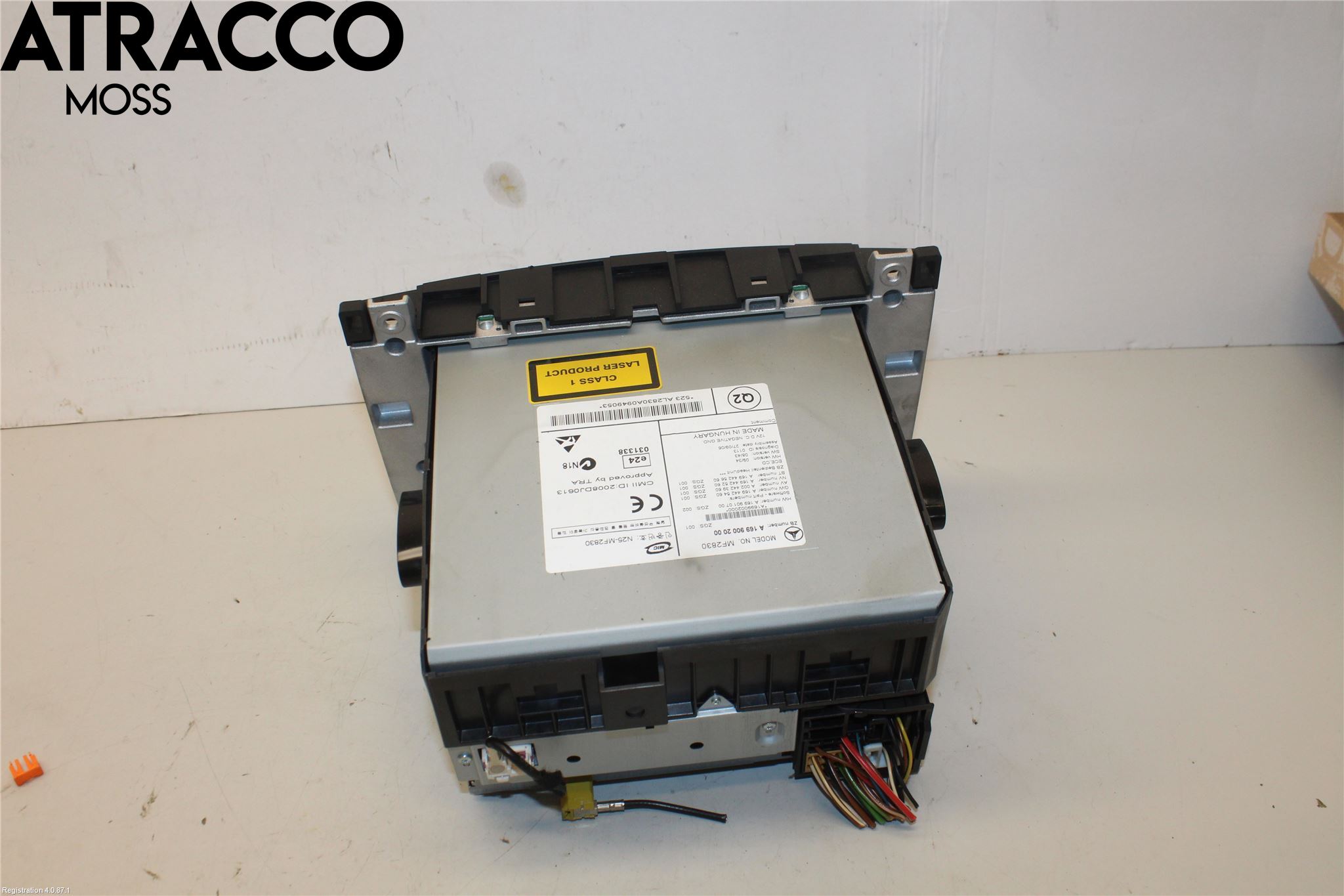 Mercedes-Benz MB A-KLASS (W169) 04-12 Radio