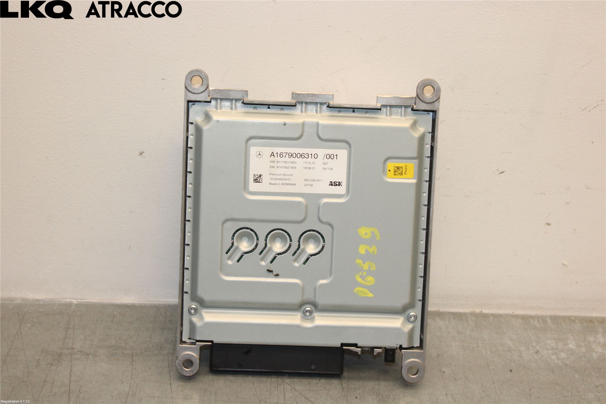 Mercedes-Benz MB EQC (N293) 20- Radio-Stereo Förstärkare