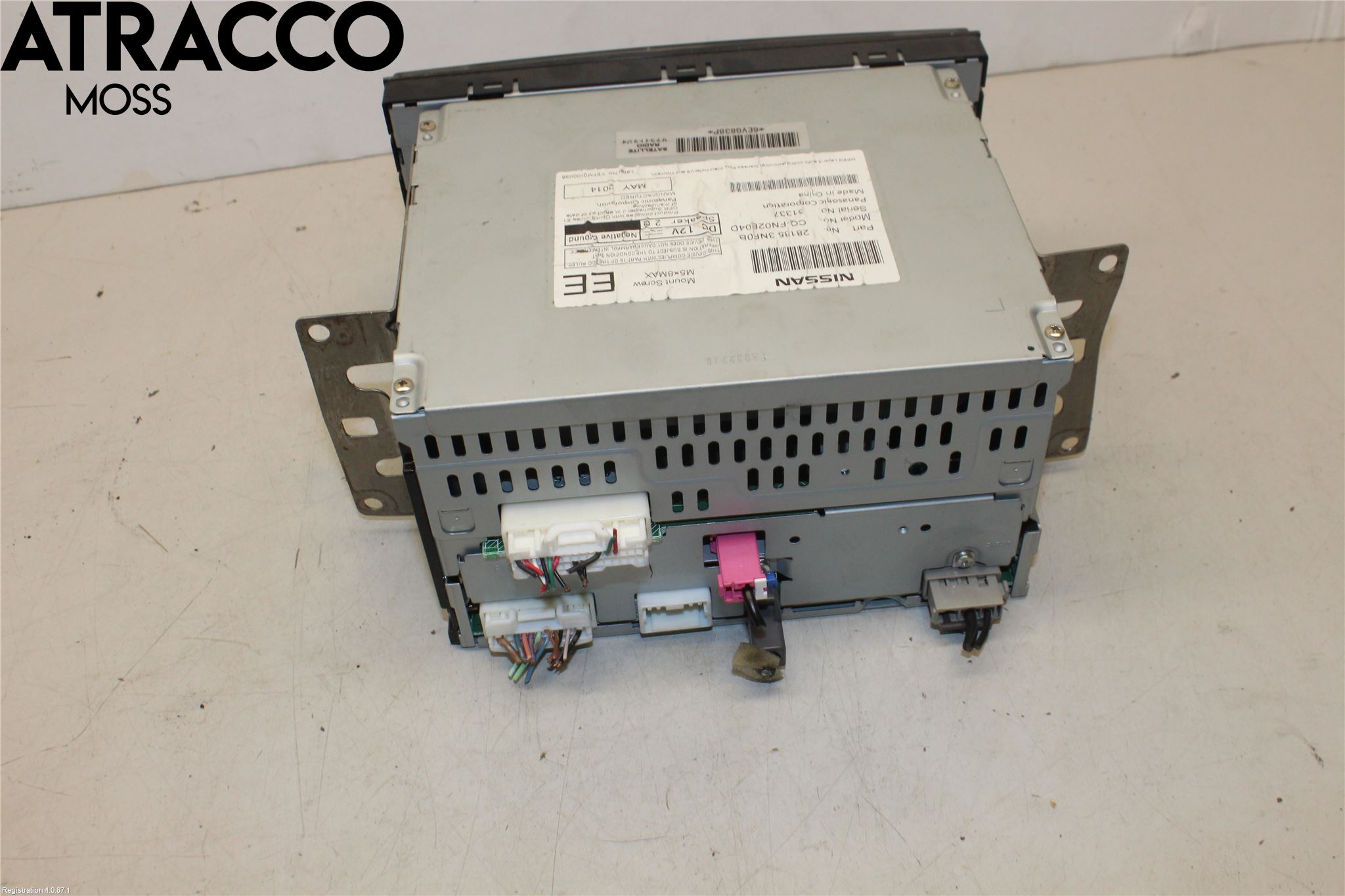 Nissan LEAF 11-17 Cd Radio - Multimediapanel