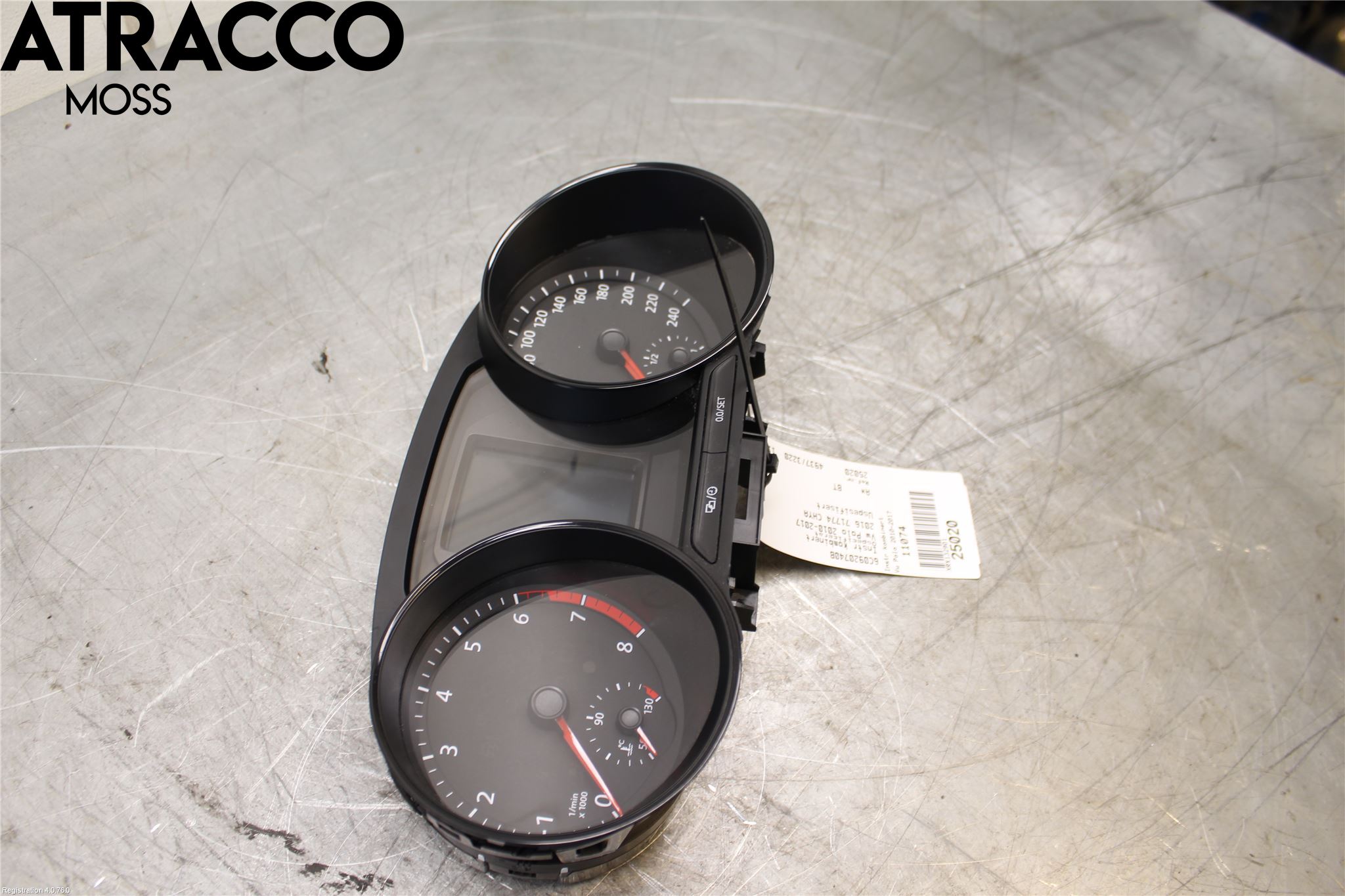 Volkswagen VW POLO 10-17 Instrument Komb