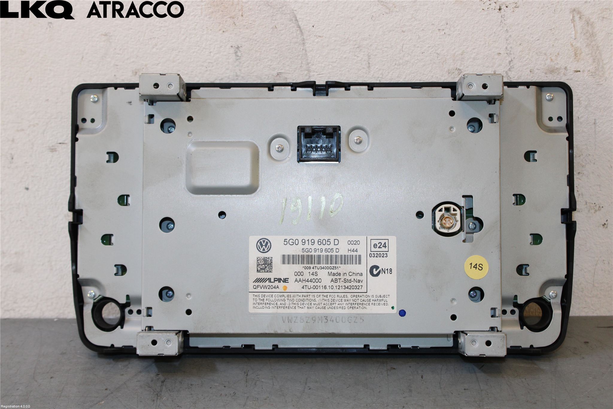 Volkswagen VW GOLF / E-GOLF VII 13-20 Radio