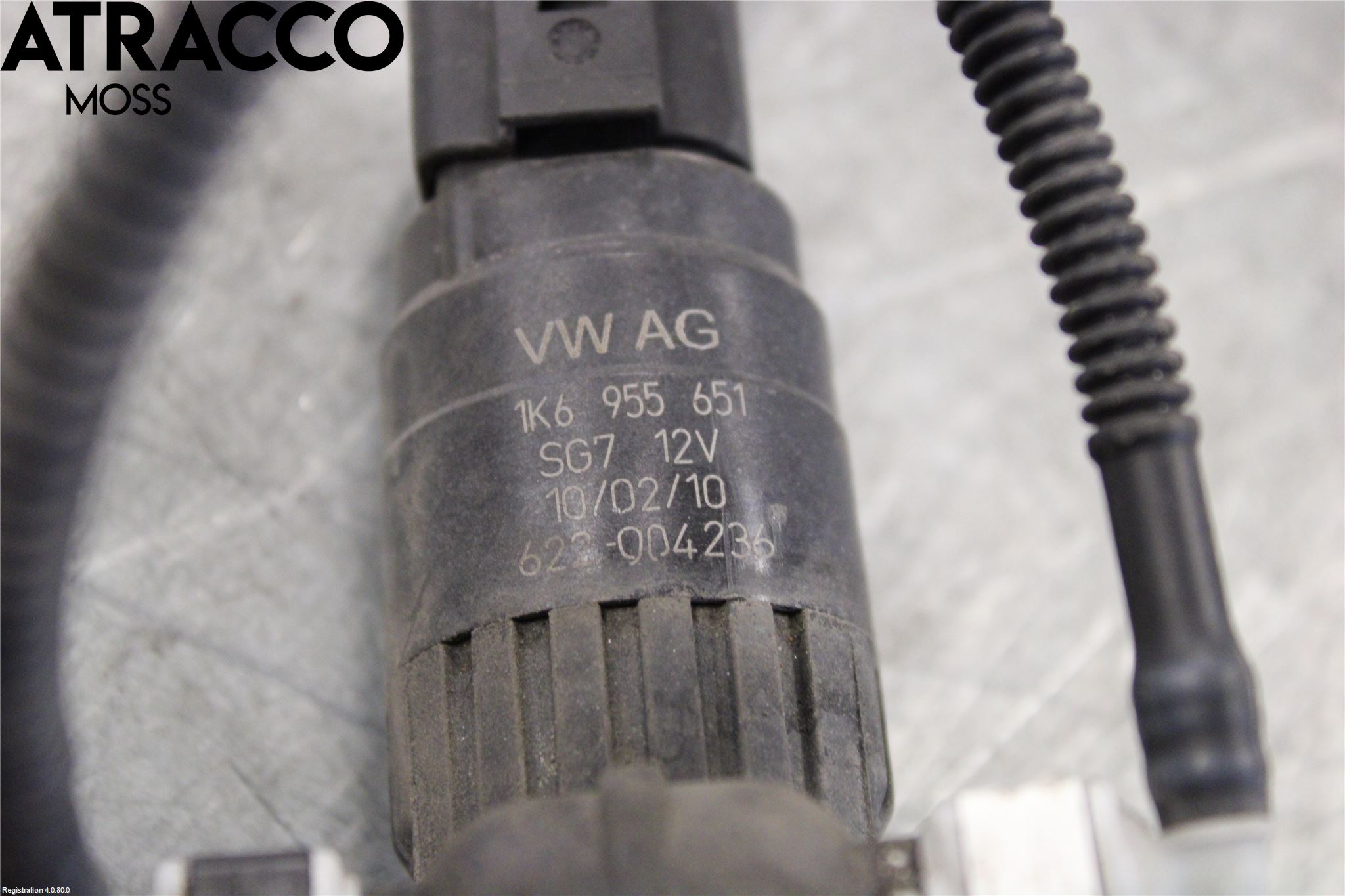Volkswagen VW GOLF VI 09-13 Spolarpump Baklucka