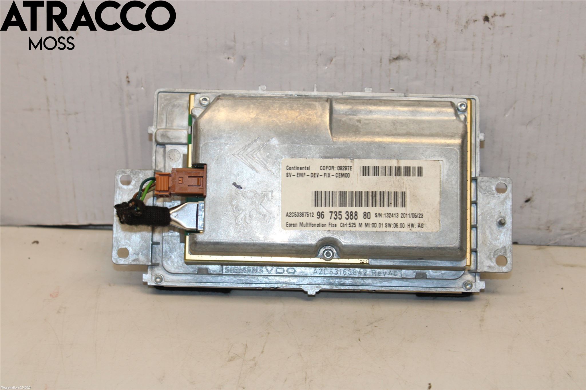 Citroen DS3 Cd Radio - Multimediapanel