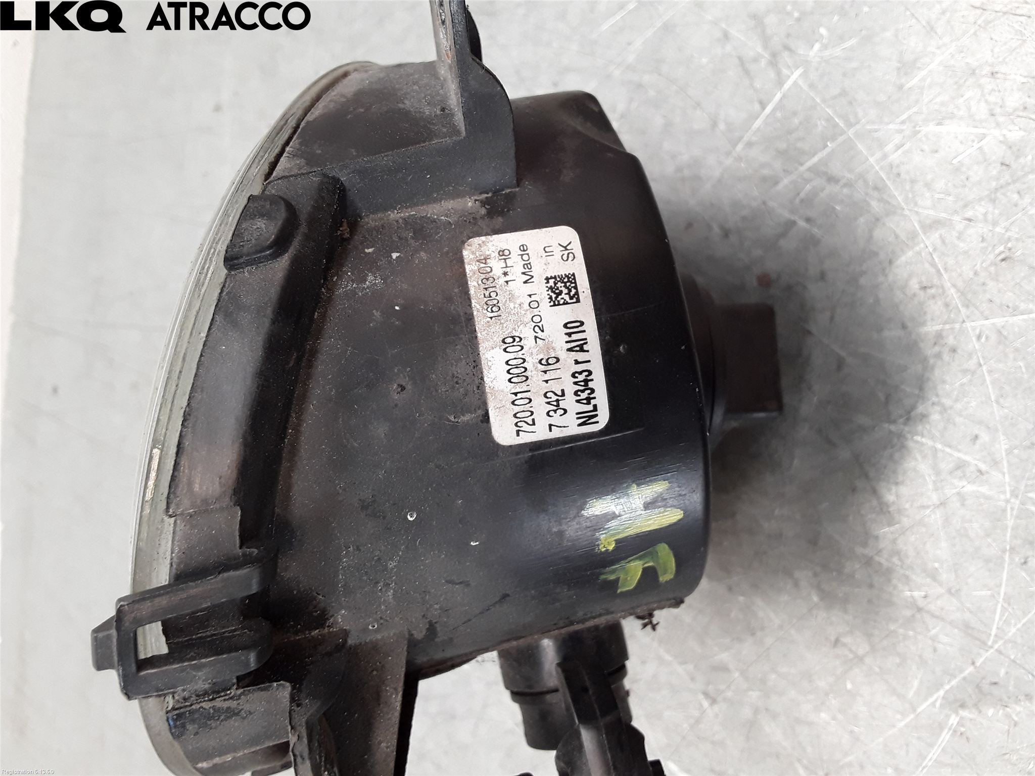 BMW 2 F45 Active Tourer 14-21 Dimljus-Varselljus Fram