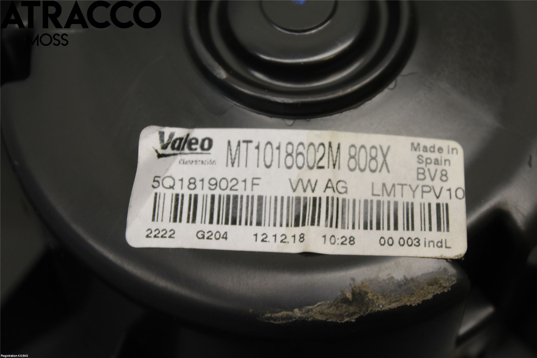Volkswagen VW T-ROC 18- Ac Värmefläkt