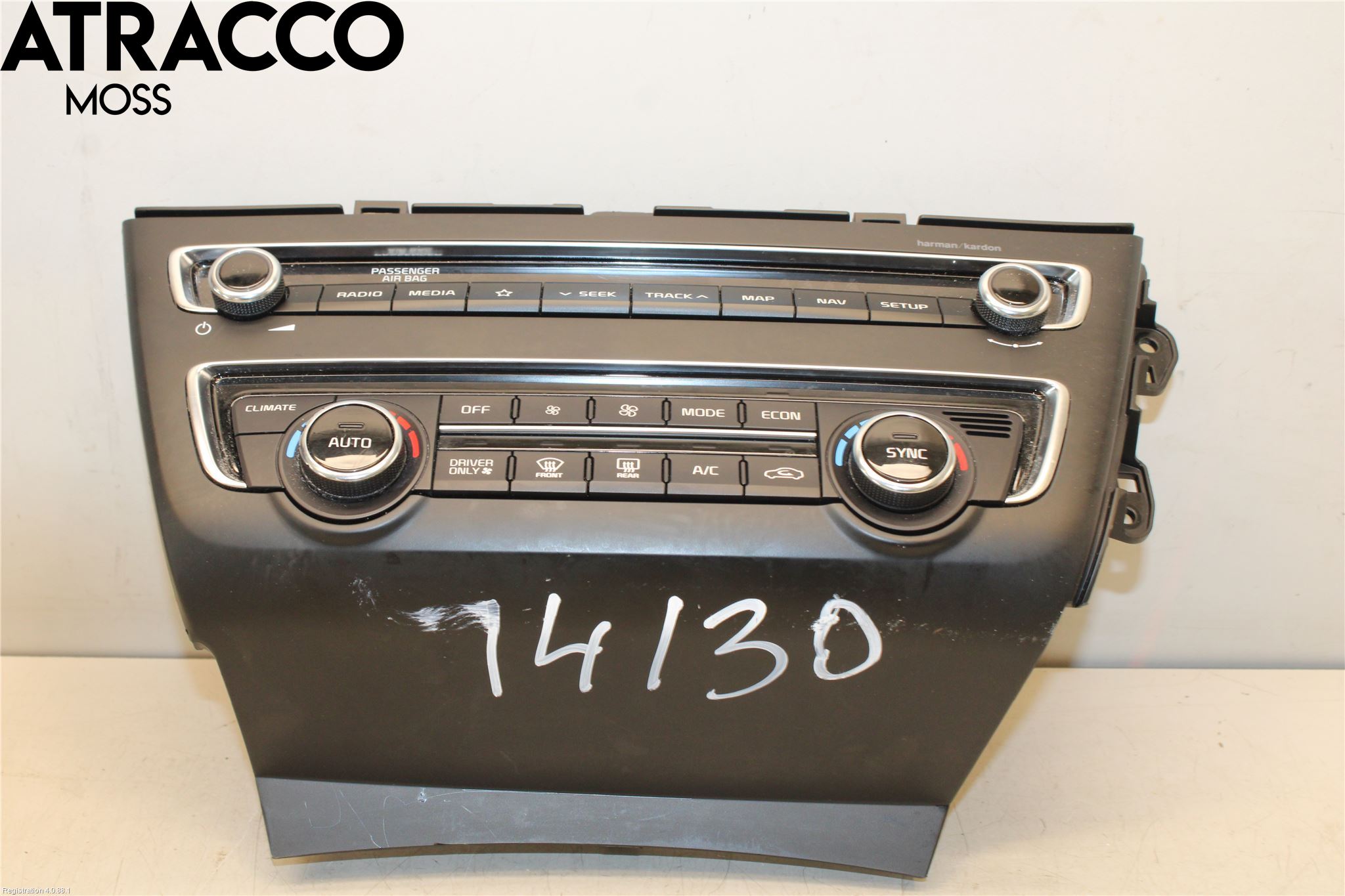 Kia OPTIMA 16-20 Ac Styrenhet Ac Manöveren