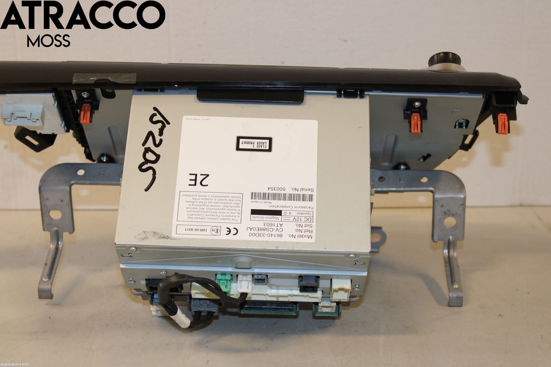 Toyota CAMRY 19-24 Multifunktionsdisplay