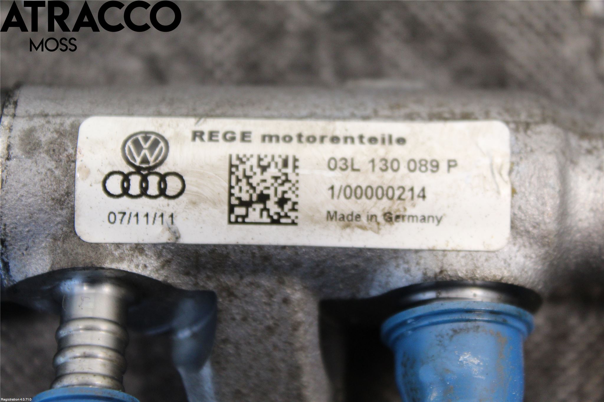 Skoda CITIGO / CITIGO E IV Inj. Fuelrail