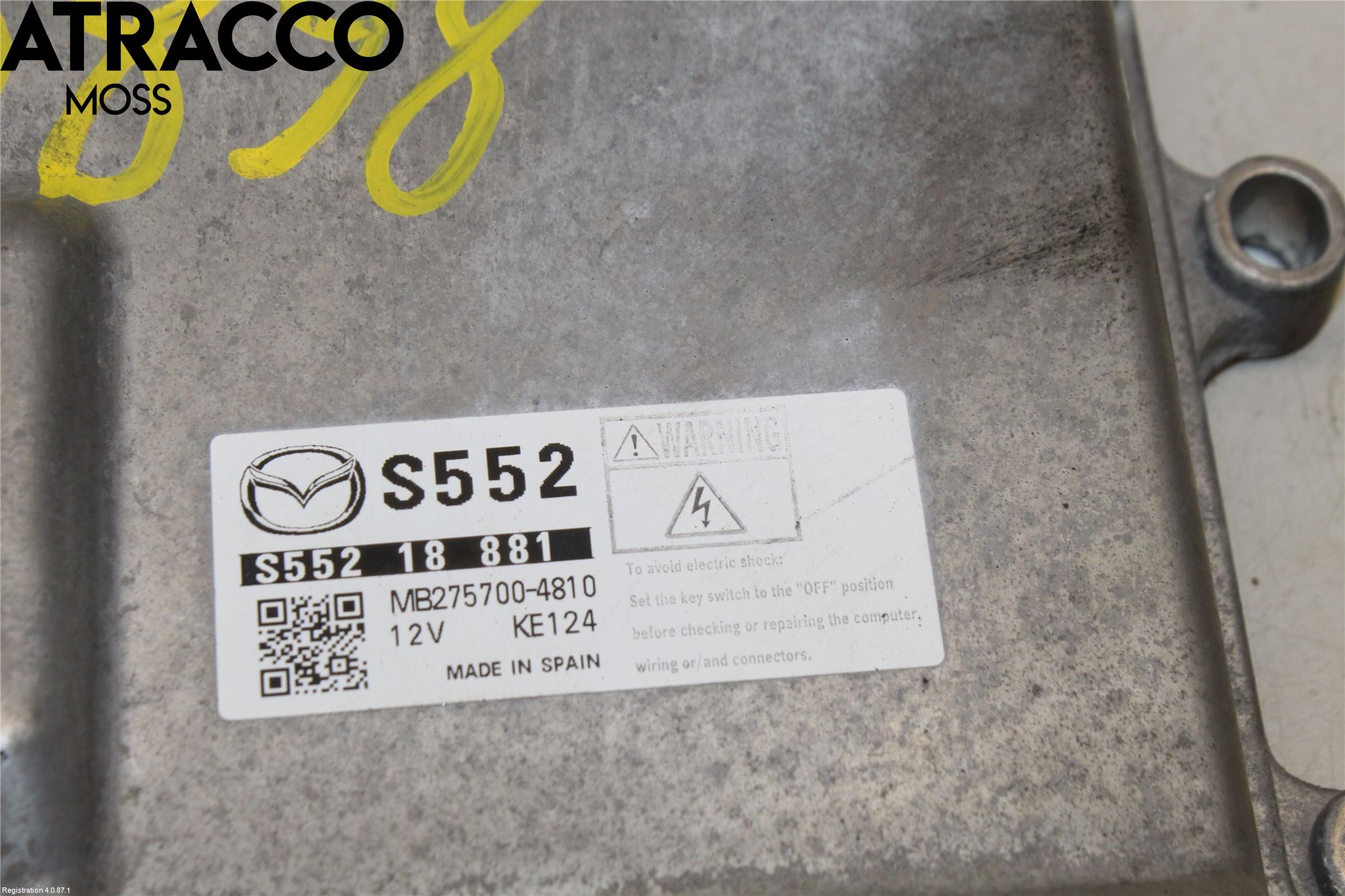 Mazda CX-3 Styrenhet Insprut Bensin