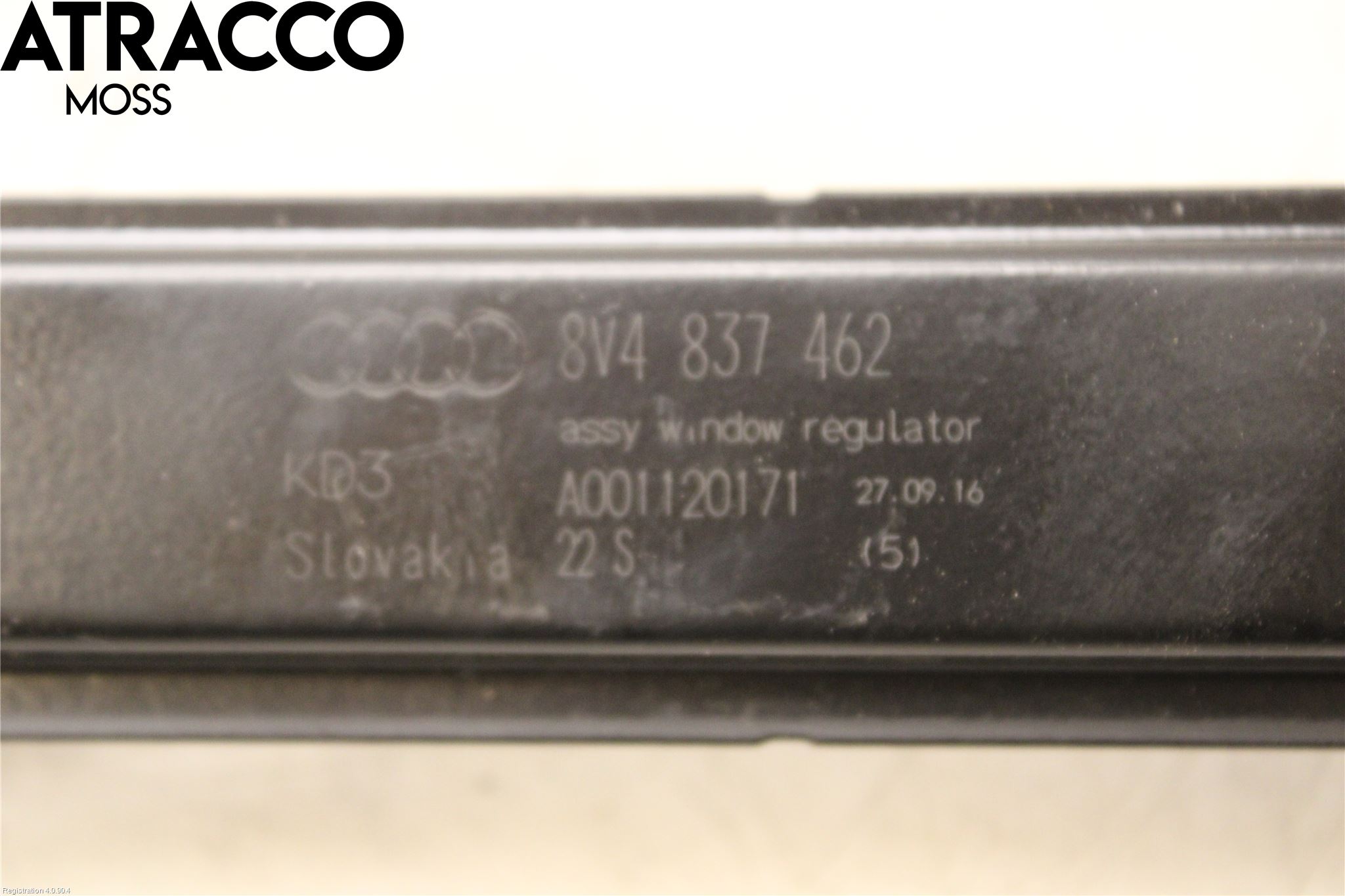 Audi A3/S3 8V 13-20 Fönsterhissmekanism