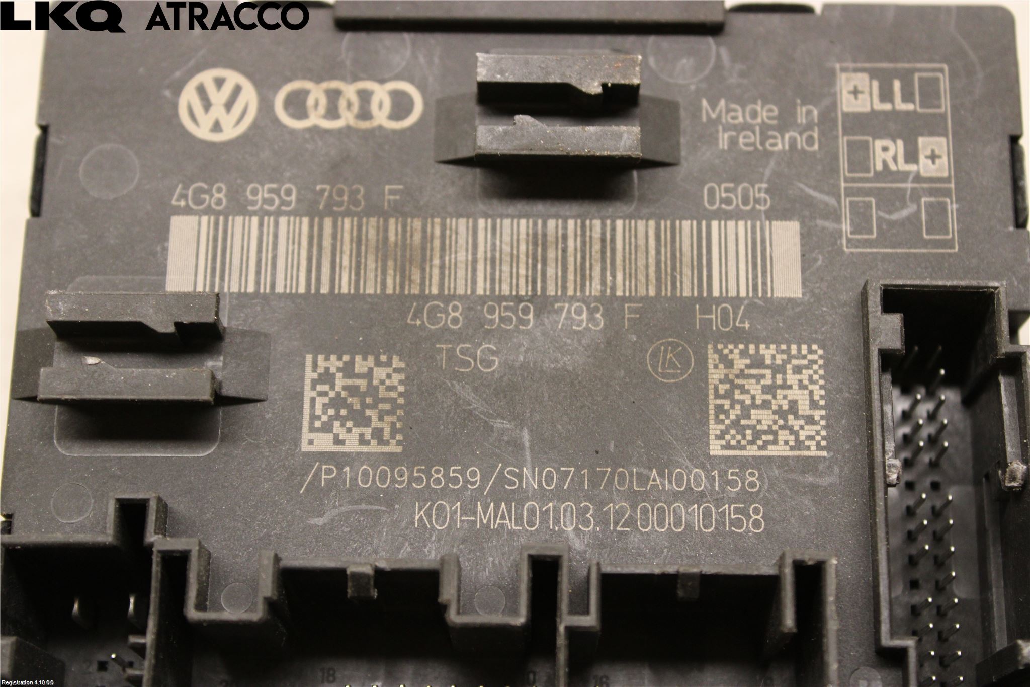 Audi A6/S6 4G 11-18 Styrenhet Dörr