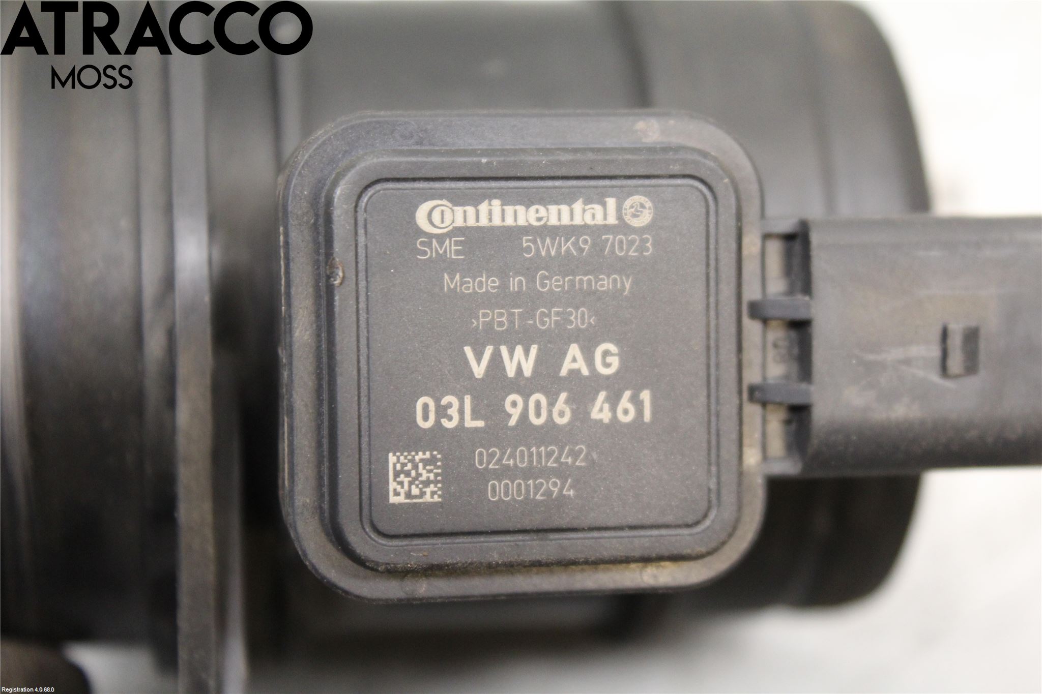 Volkswagen VW GOLF VI 09-13 Injluftmassamätare