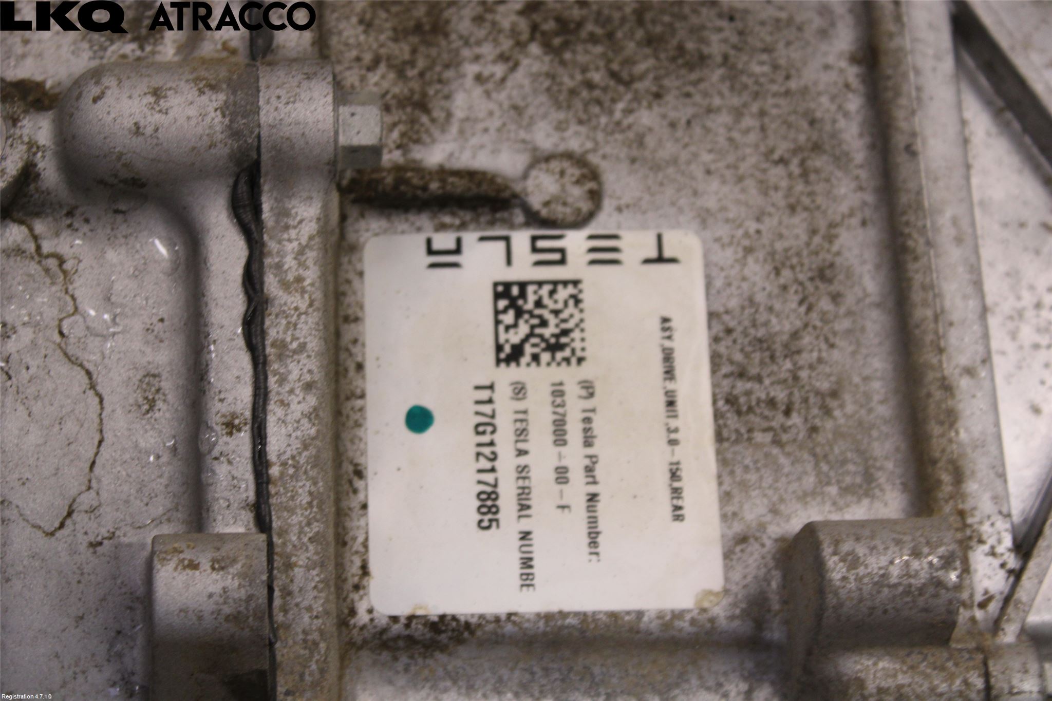 Tesla MODEL S 13- Motor Elektisk Fram