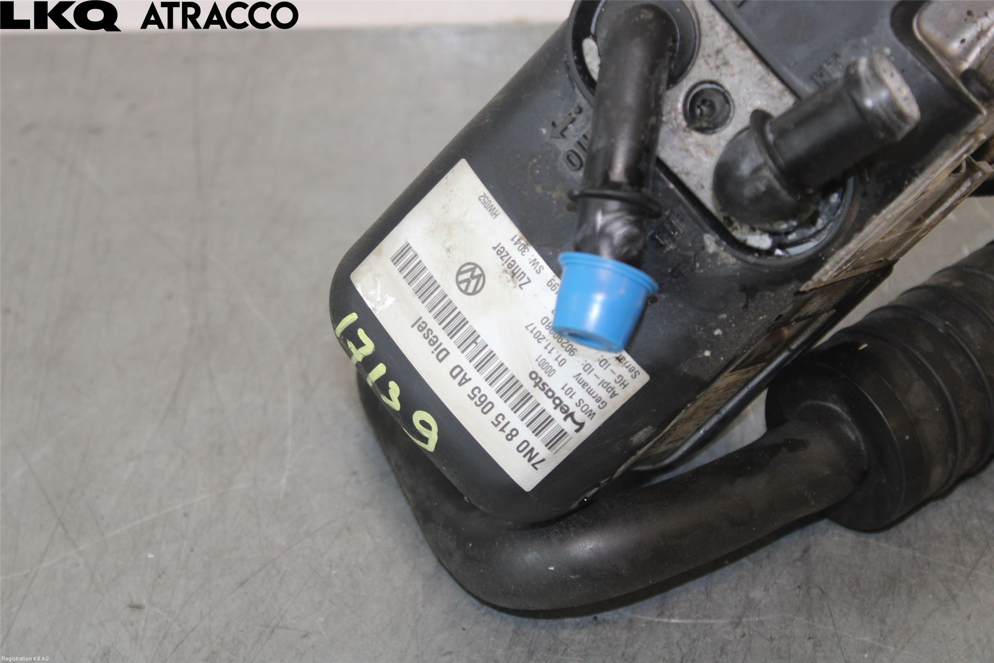 Volkswagen VW SHARAN 11- Dieselvärmare
