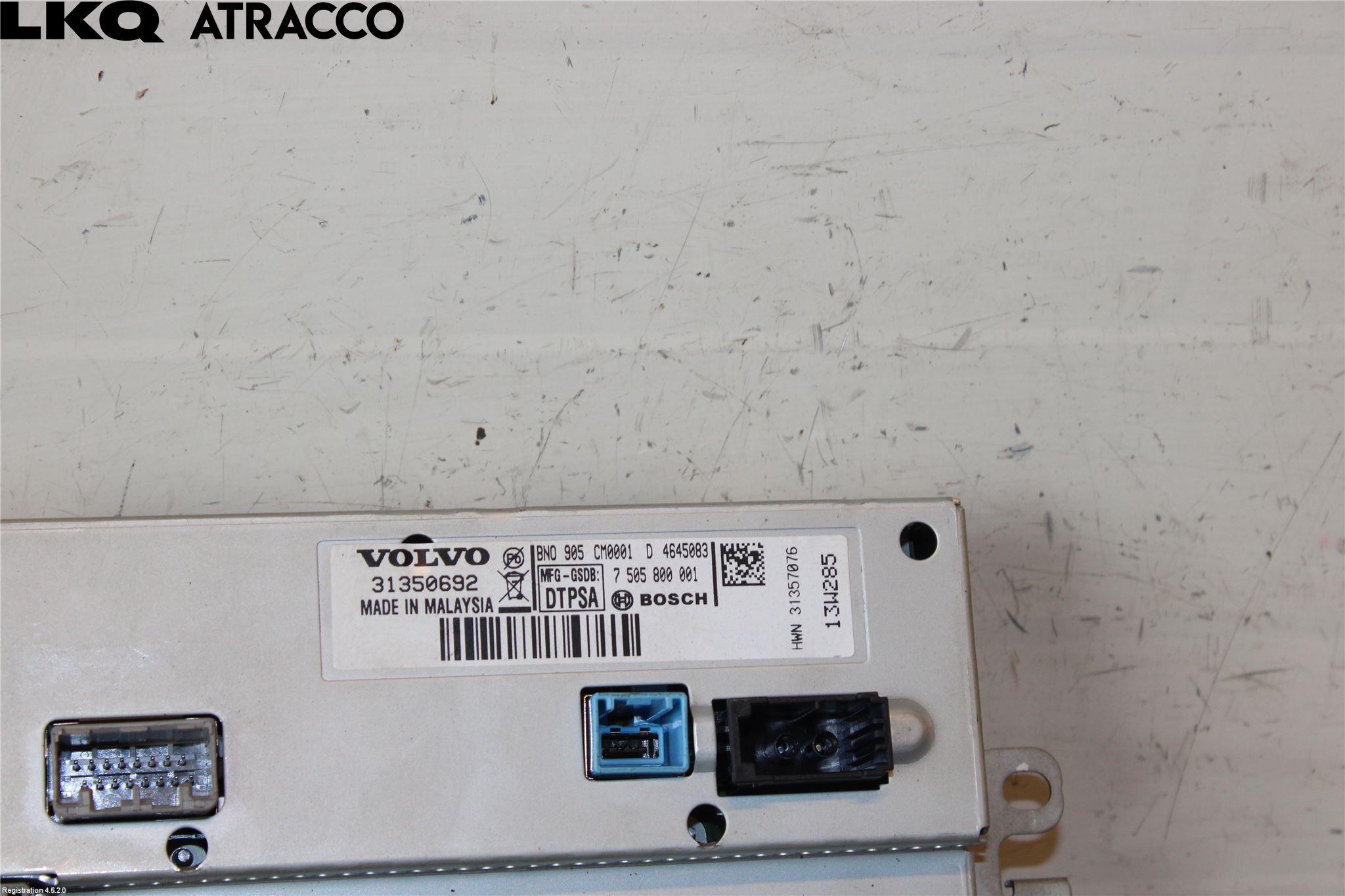 Volvo V40 12-19 Multifunktionsdisplay