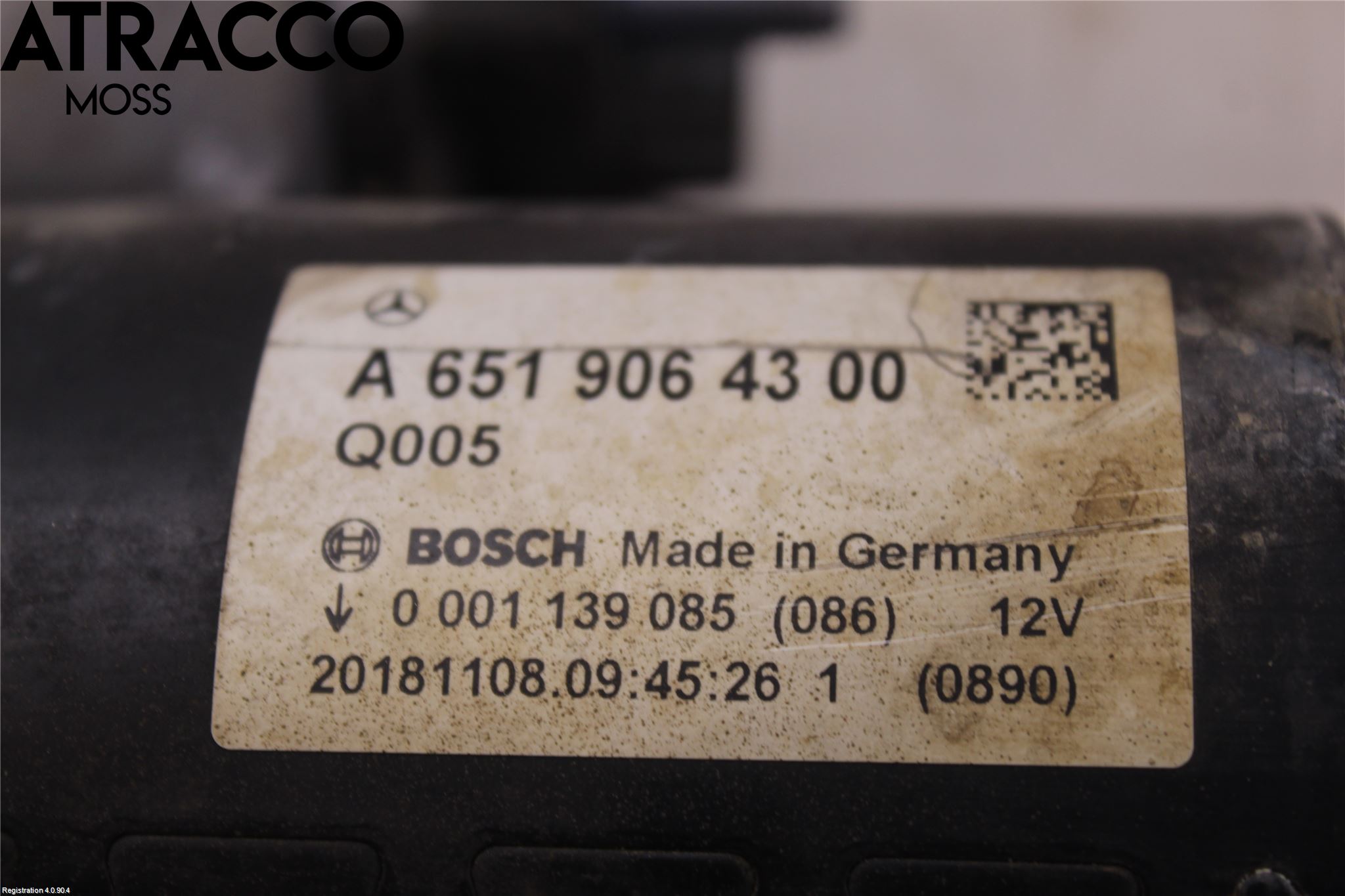 Mercedes-Benz MB VITO/V-KLASS (W640,W447,W448) 14- Startmotor Diesel