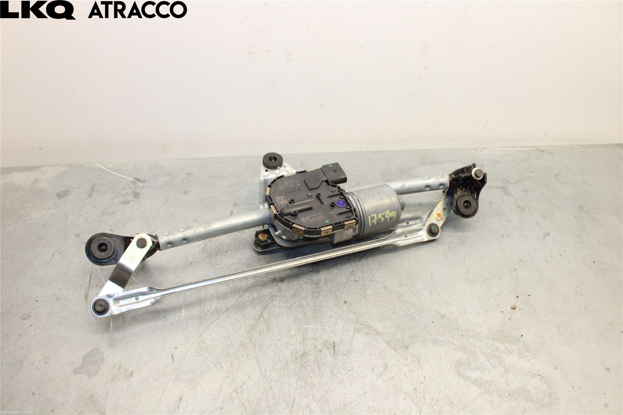 Audi A3/S3 8V 13-20 Torkarmotor Vindruta