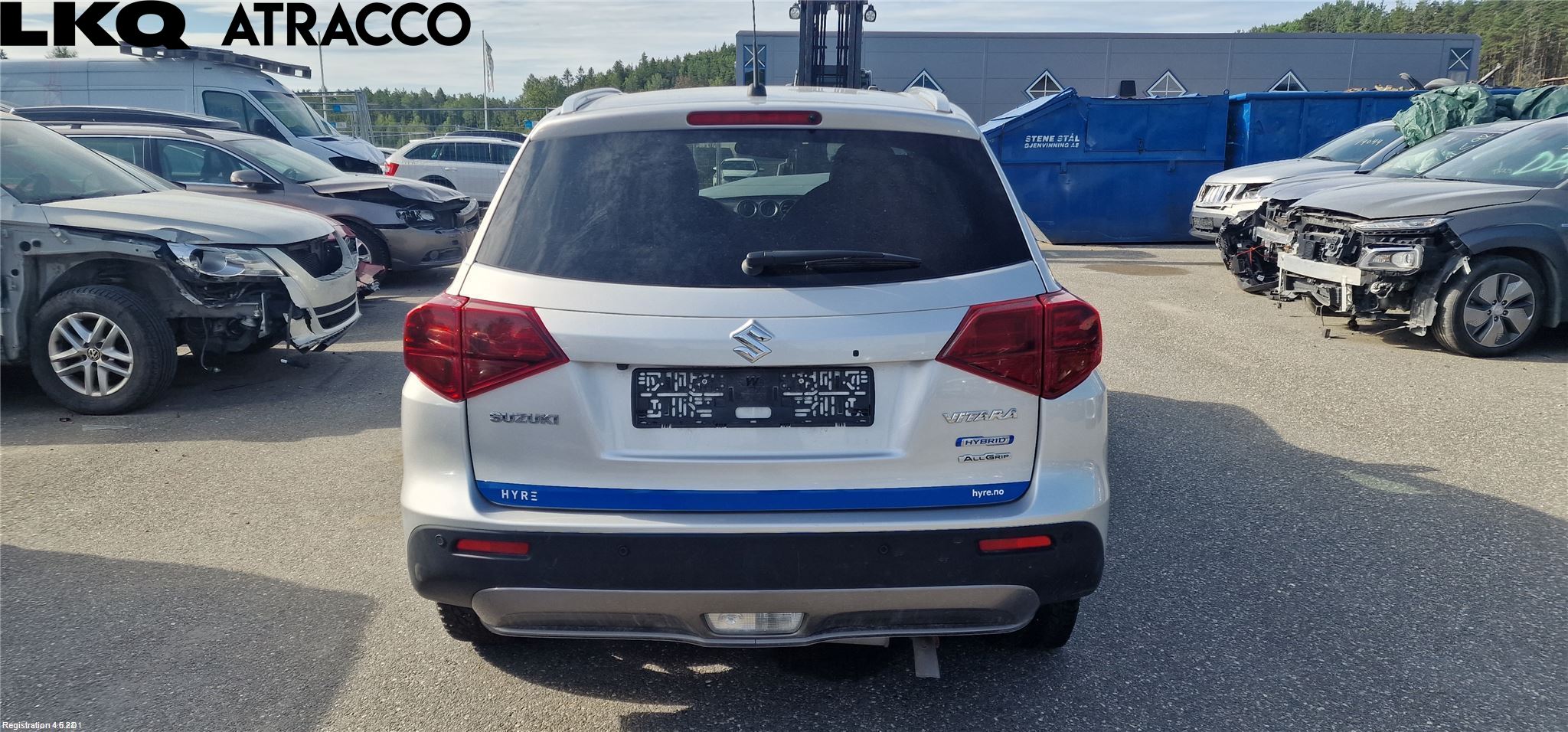 Suzuki VITARA 15- Bromsljus Bakruta