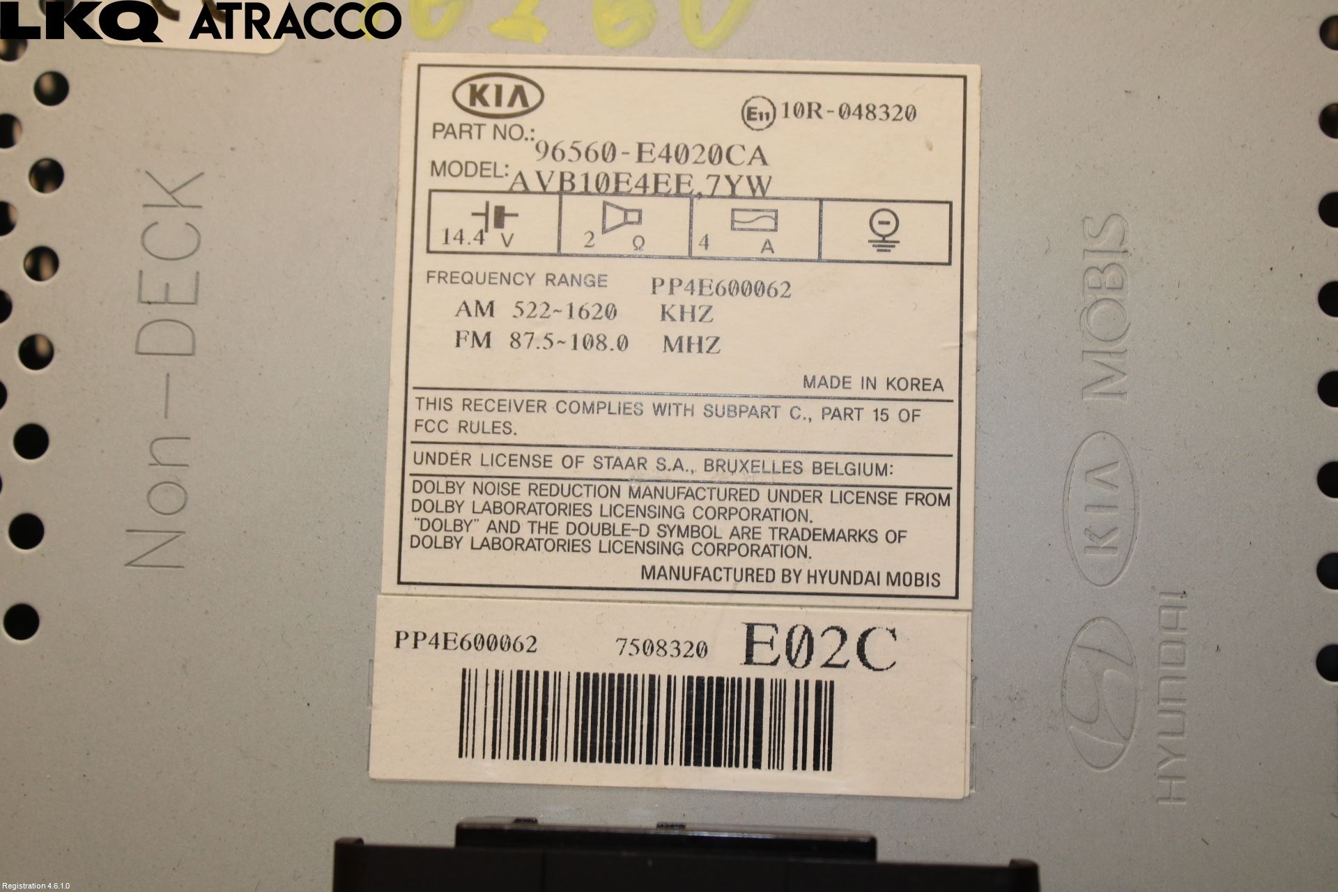Kia SOUL 09- Radio
