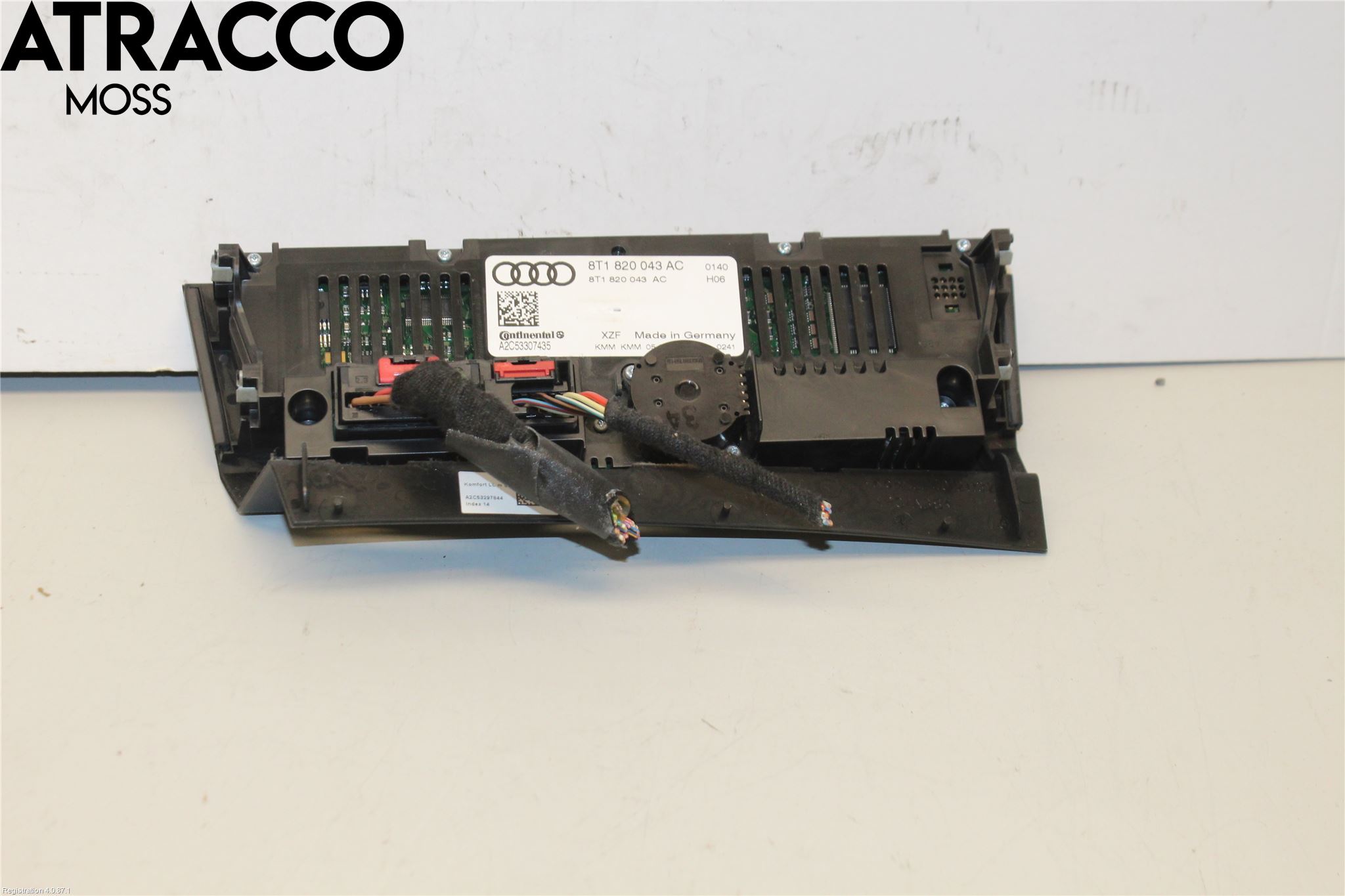 Audi ALLROAD 06-11 Ac Styrenhet Ac Manöveren