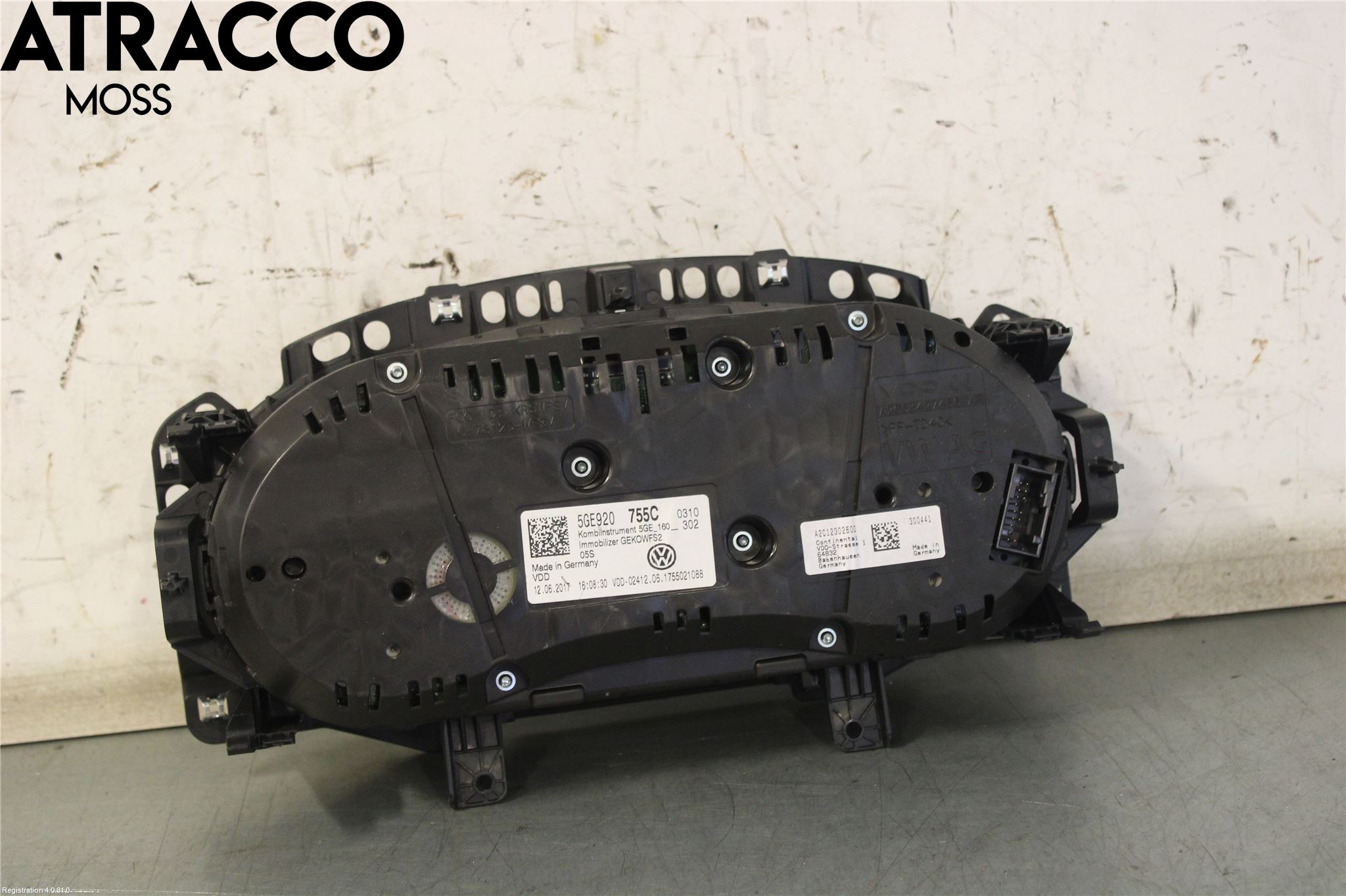 Volkswagen VW GOLF / E-GOLF VII 13-20 Instrument Komb