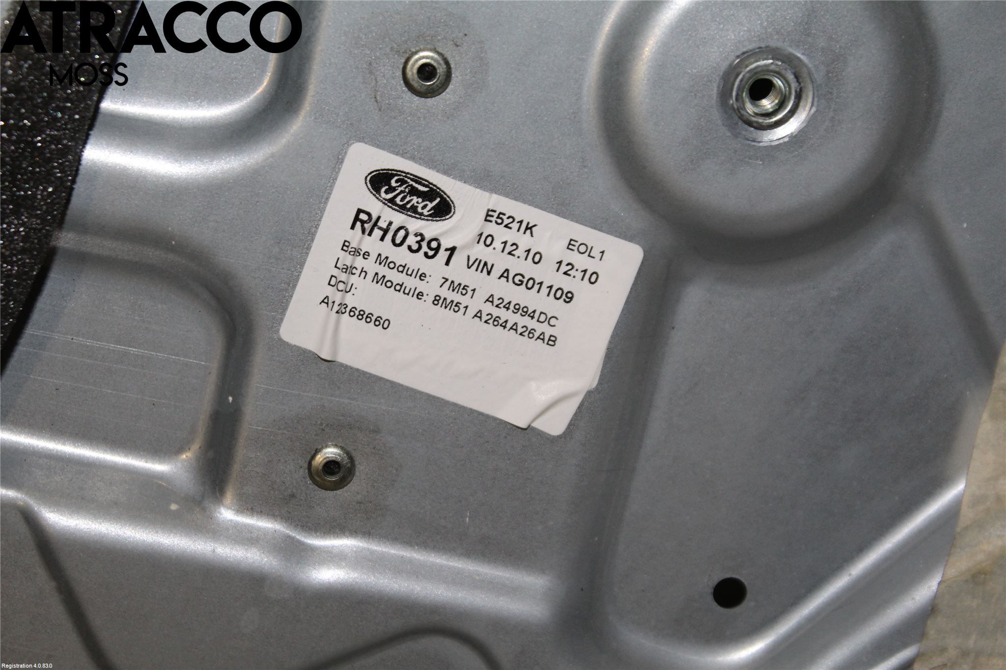 Ford FOCUS 08-11 Fönsterhissmekanism