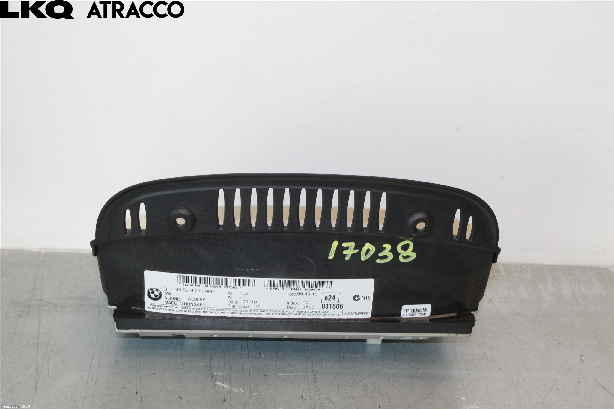 BMW 3 E90/91 SED/TOU 05-12 Färddator