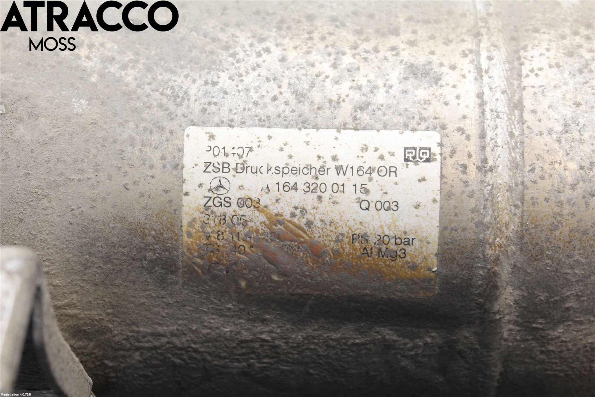 Mercedes-Benz MB ML (W164) 05-11 Nivå-Luftfjädring Bälg