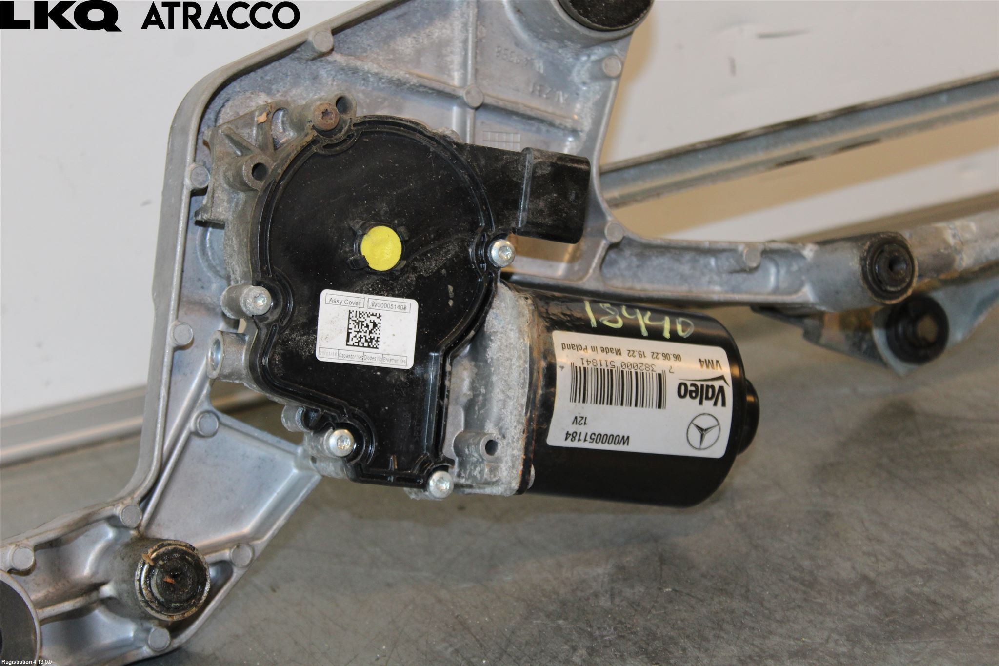 Mercedes-Benz MB VITO/V-KLASS (W640,W447,W448) 14- Torkarmotor Vindruta