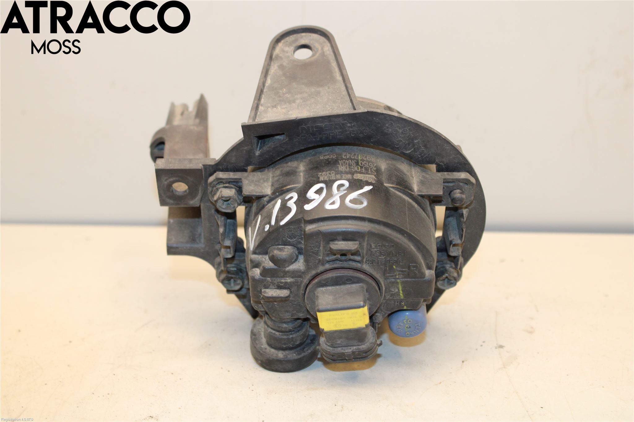 Nissan LEAF 11-17 Dimljus-Varselljus Fram