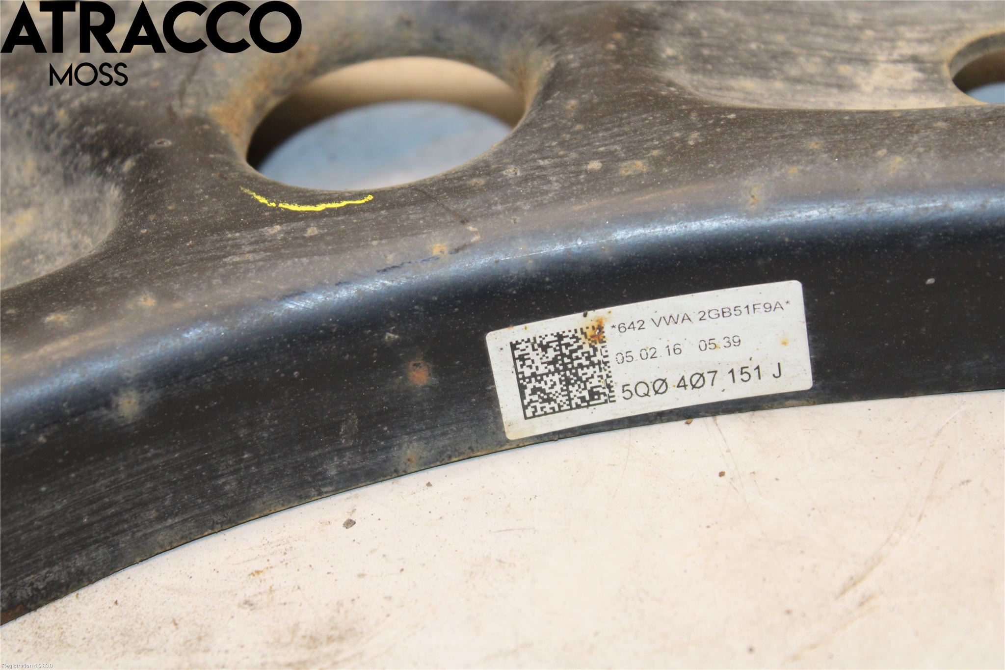 Volkswagen VW GOLF / E-GOLF VII 13-20 Bärarm Fram Undre Hö