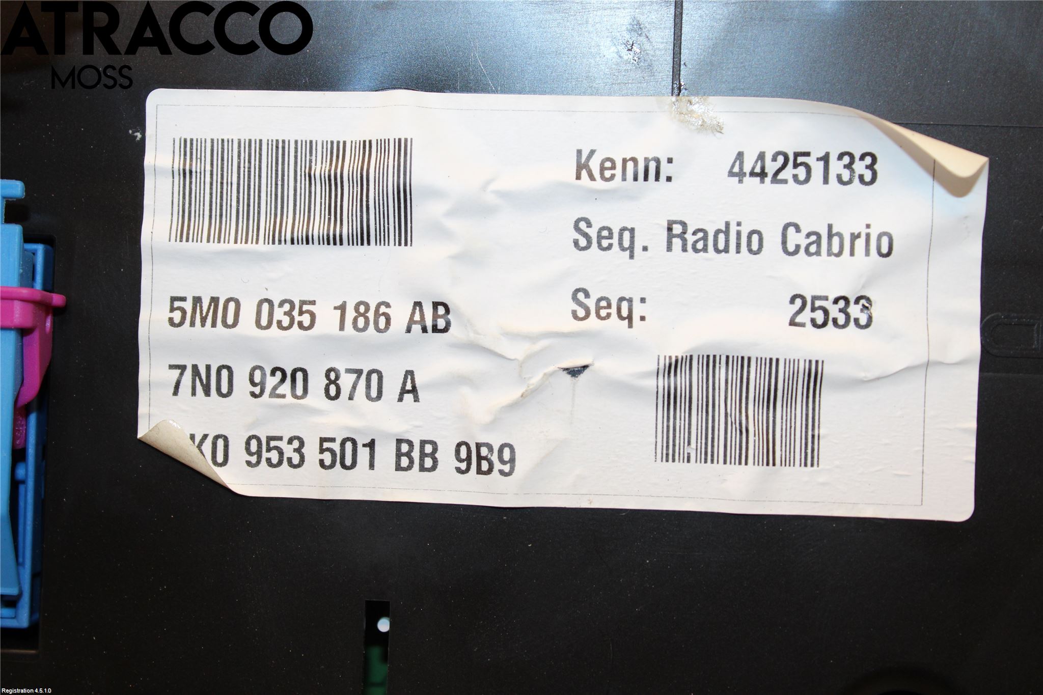 Volkswagen VW SHARAN 11- Instrument Komb