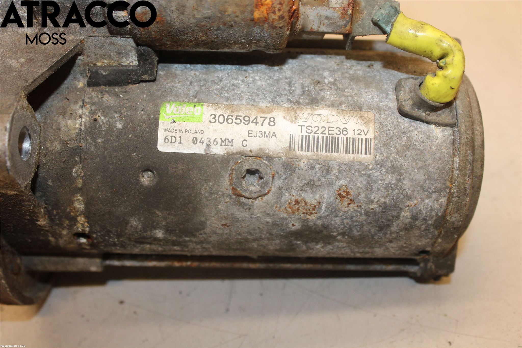 Volvo V60 11-13 Startmotor Diesel