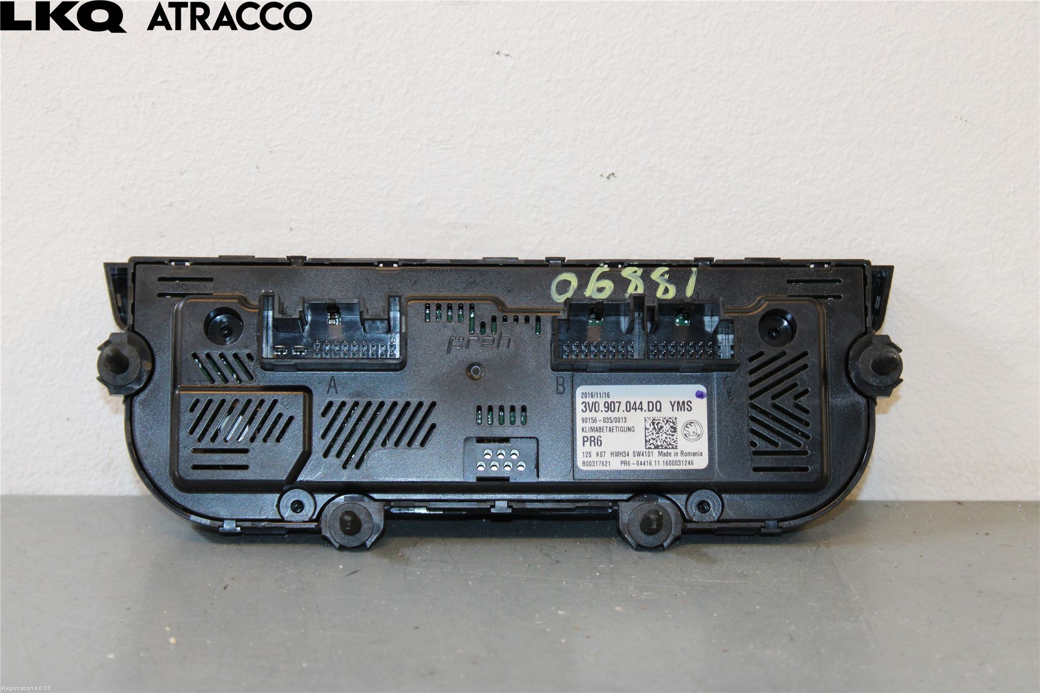 Skoda SUPERB 09-15 Ac Styrenhet Ac Manöveren