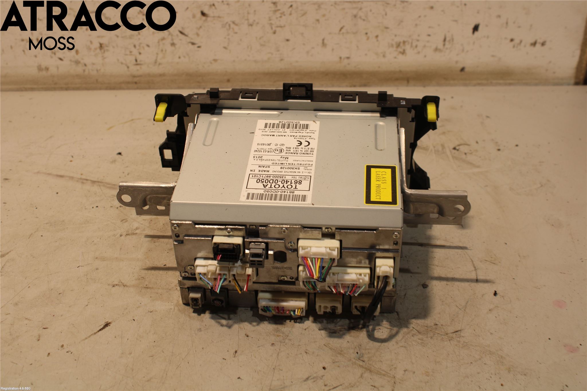Toyota YARIS XP130 12-14 Cd Radio - Multimediapanel