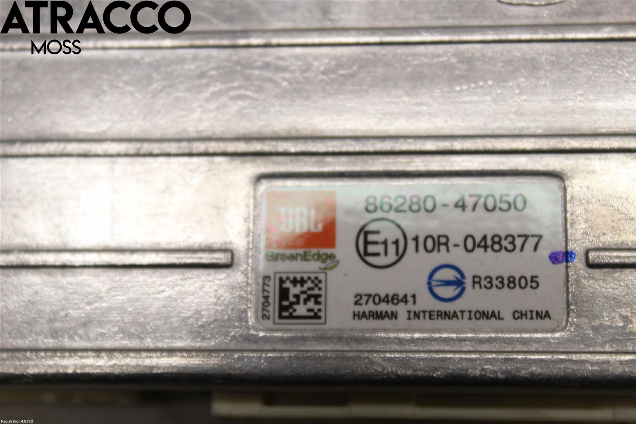 Toyota PRIUS (ZVW50) 16-21 Radio-Stereo Förstärkare